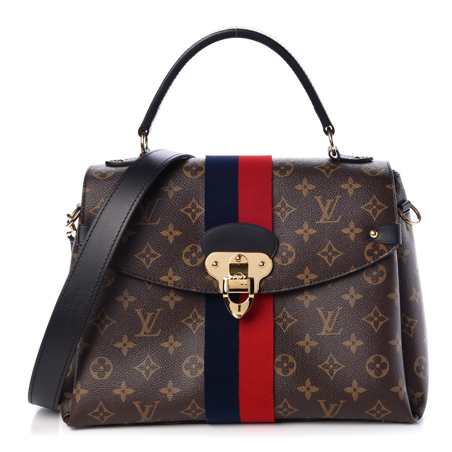 LOUIS VUITTON Monogram Georges MM Marine Cerise 306651