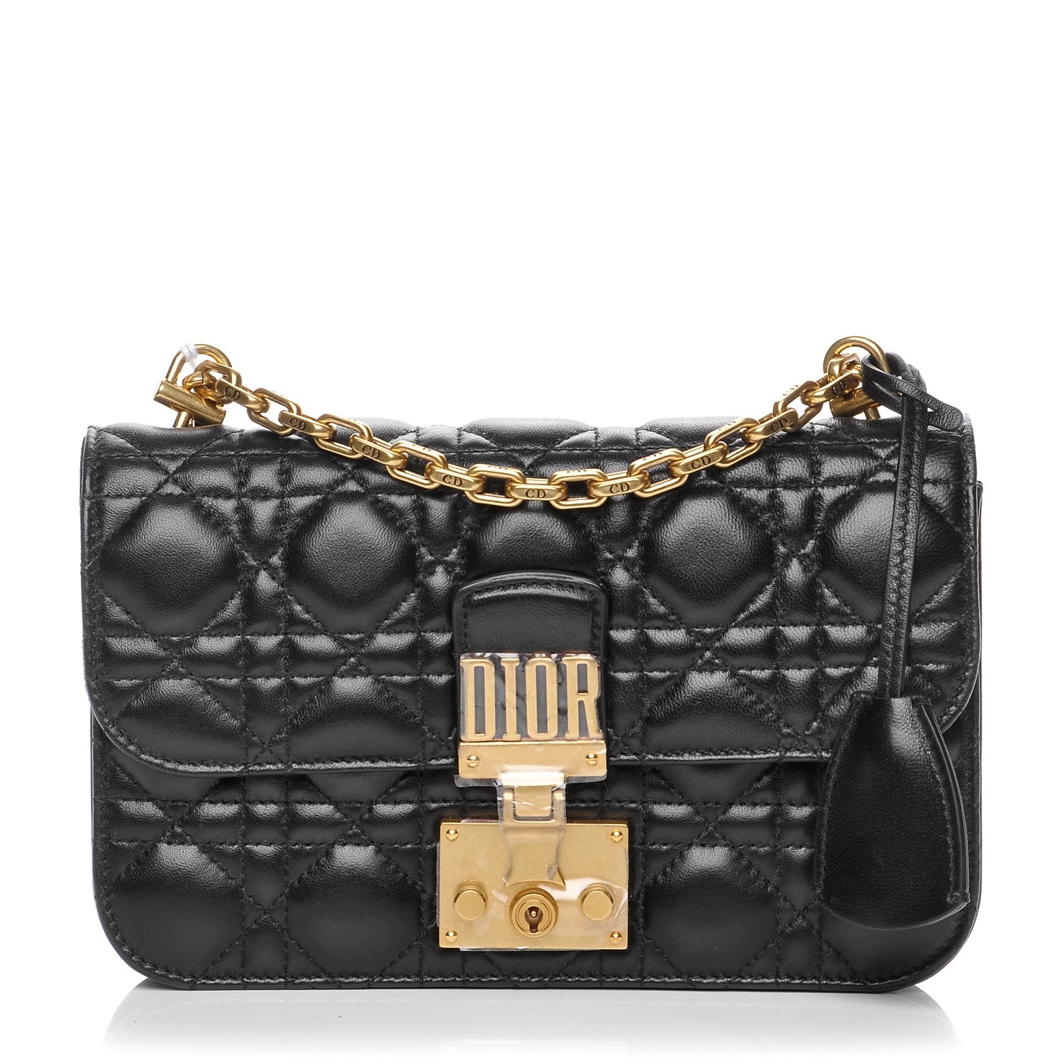 black nylon shoulder bag