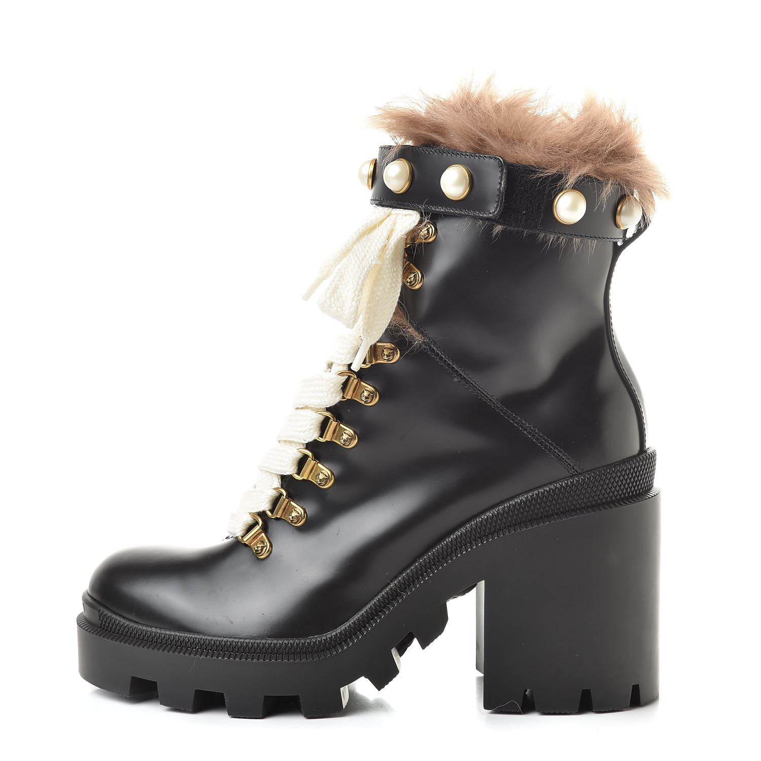 gucci pearl boots