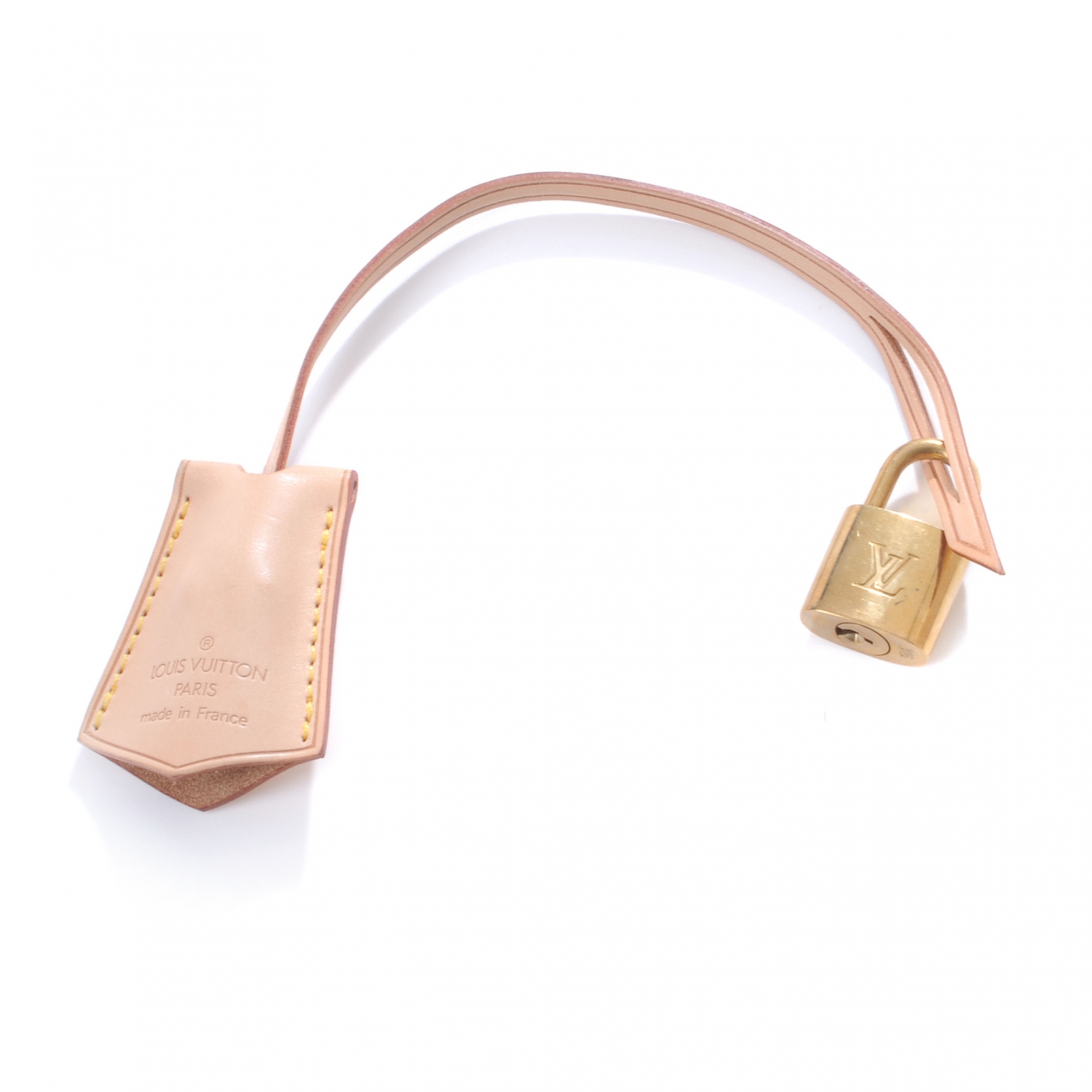 Louis Vuitton Damier Brown Key Clochette Ring Charm Bell Holder BP Stamped