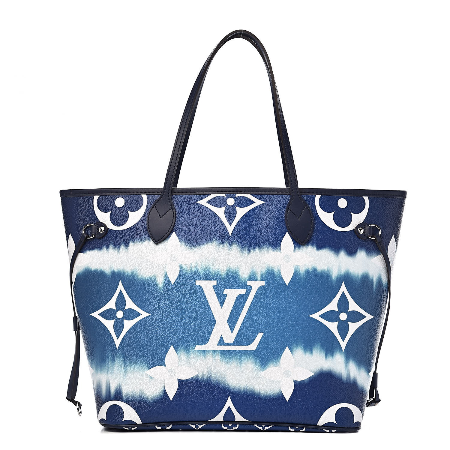 LOUIS VUITTON Monogram Escale Neverfull MM Blue 532299