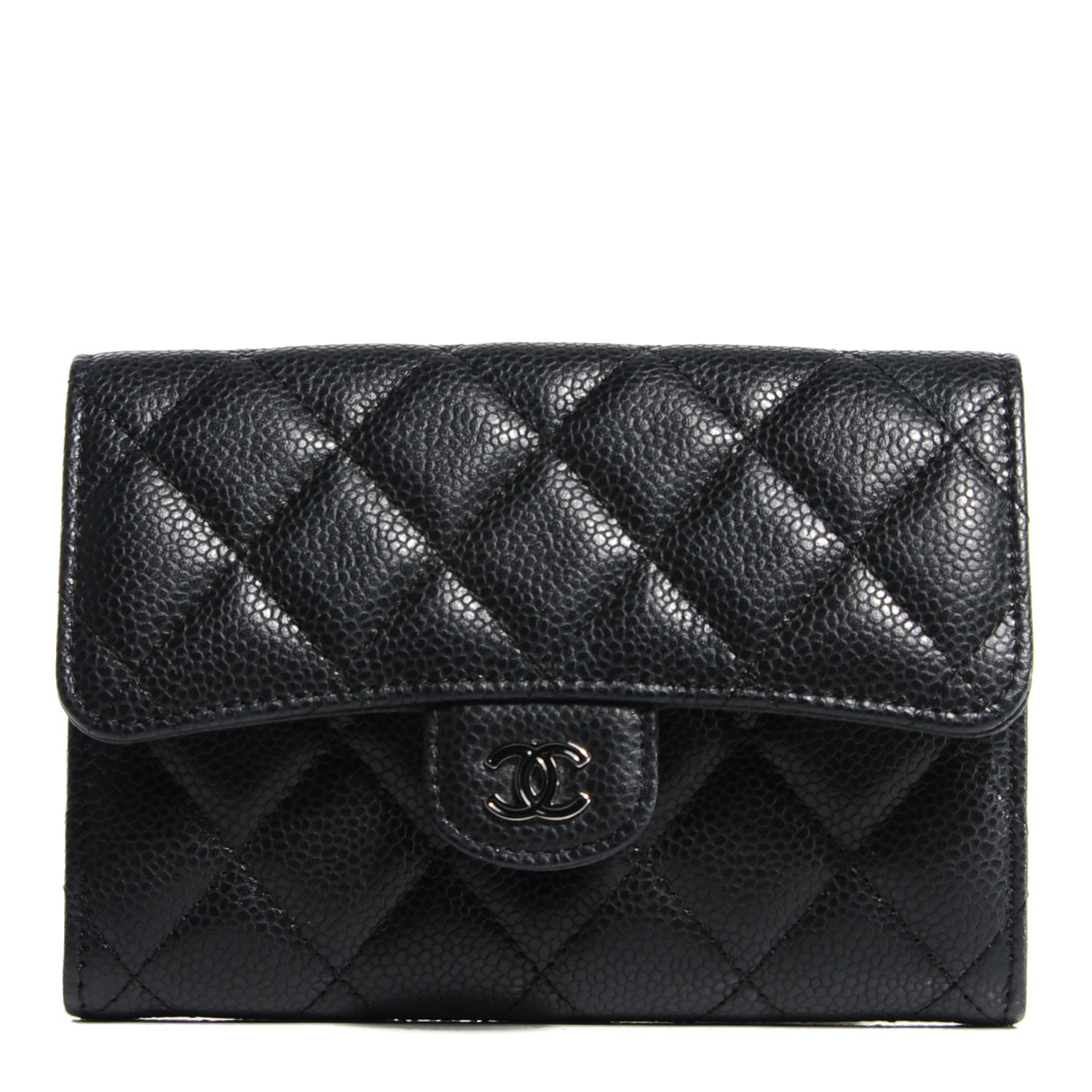chanel vintage caviar wallet