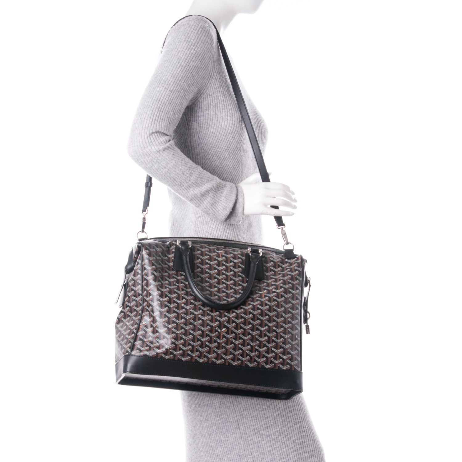 GOYARD Goyardine Victoria PM Black 