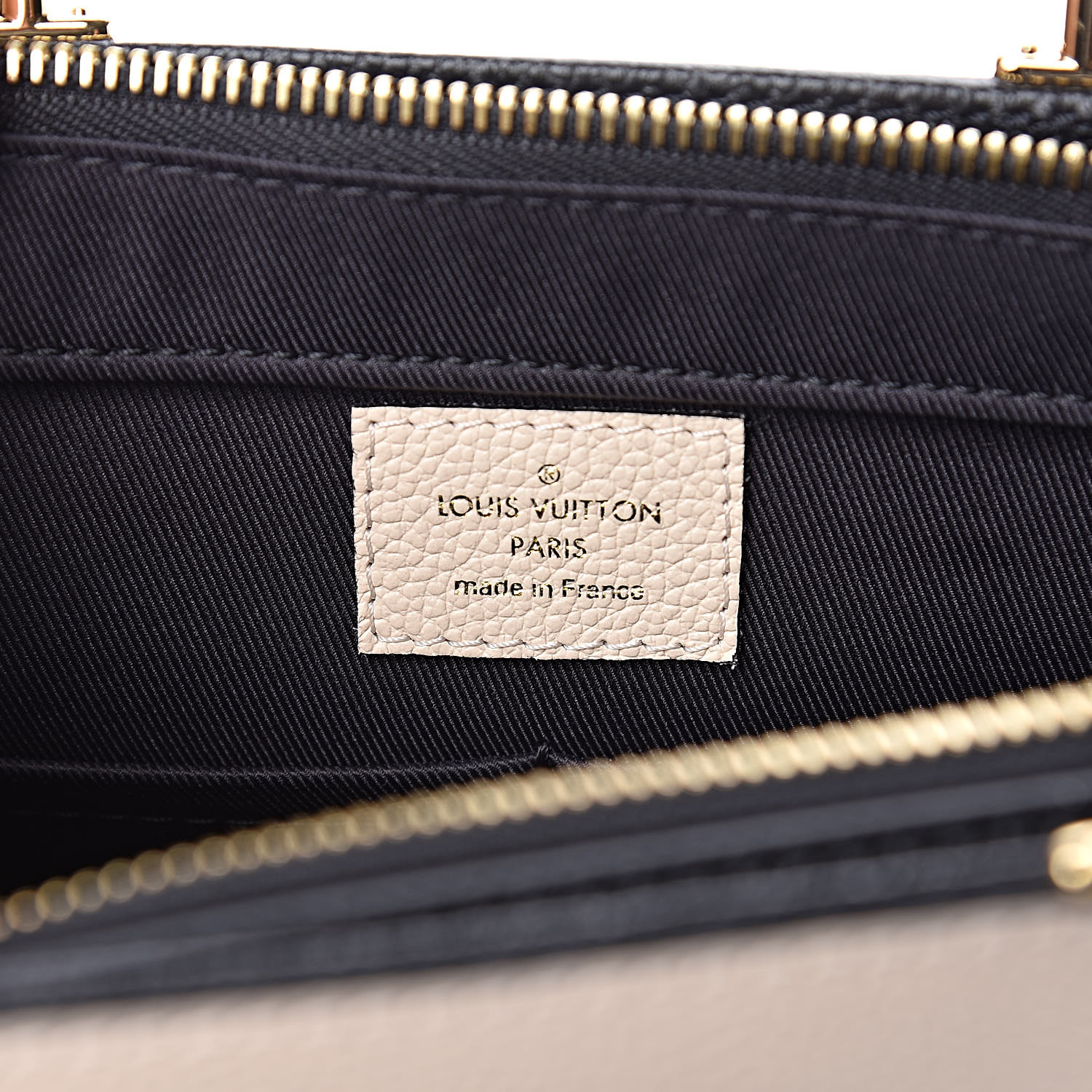Louis Vuitton Taupe Glace Monogram Empreinte Leather Ponthieu PM