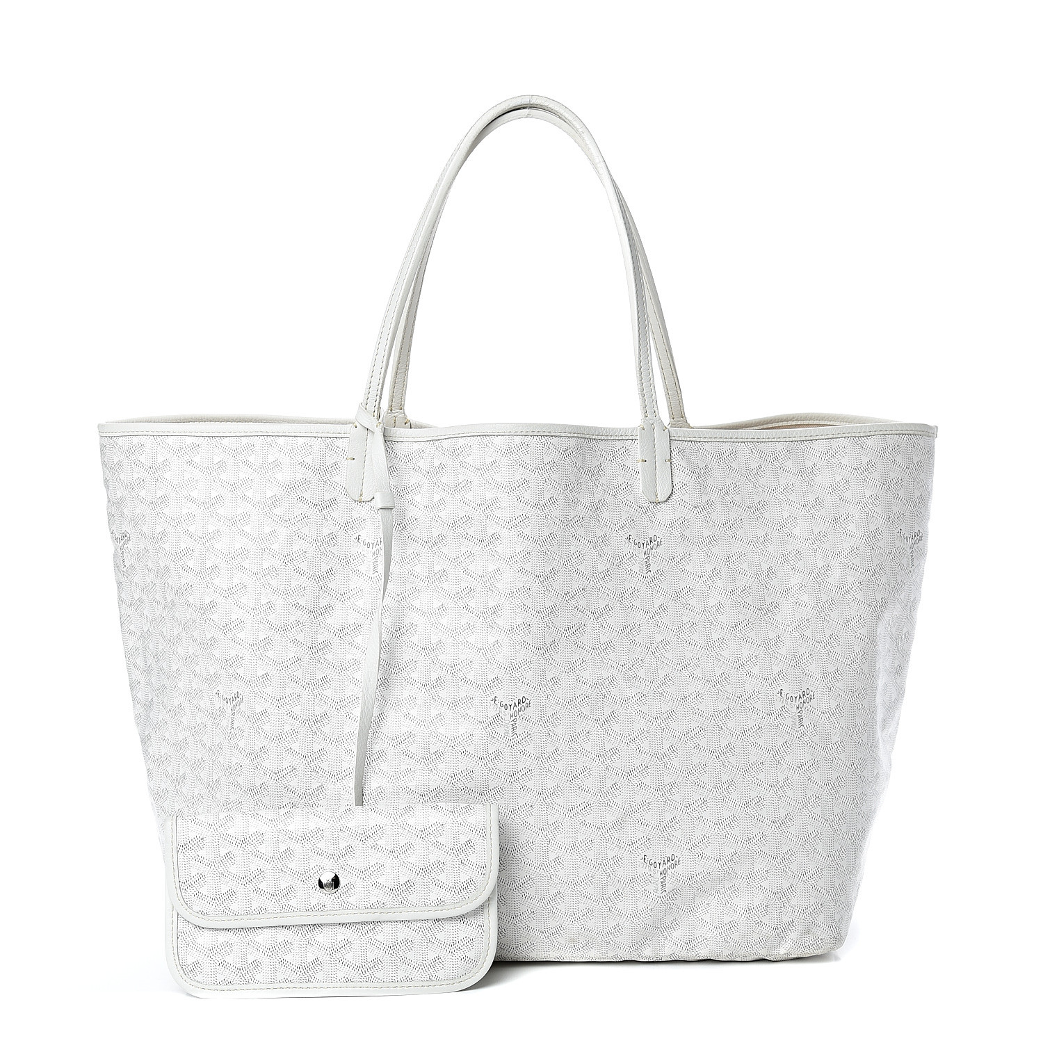 GOYARD Goyardine Saint Louis GM White 