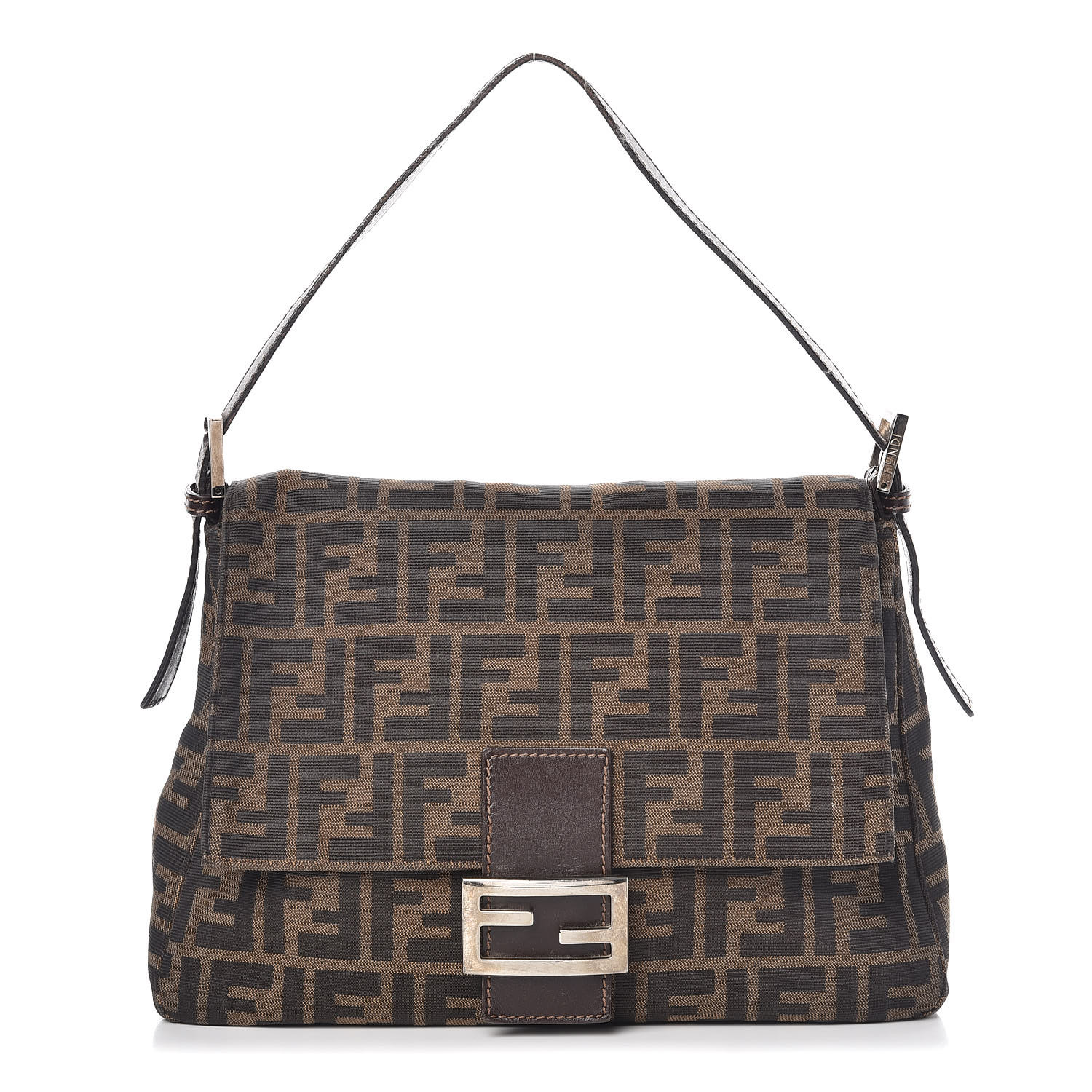 FENDI Zucca Mama Baguette Tobacco 385018