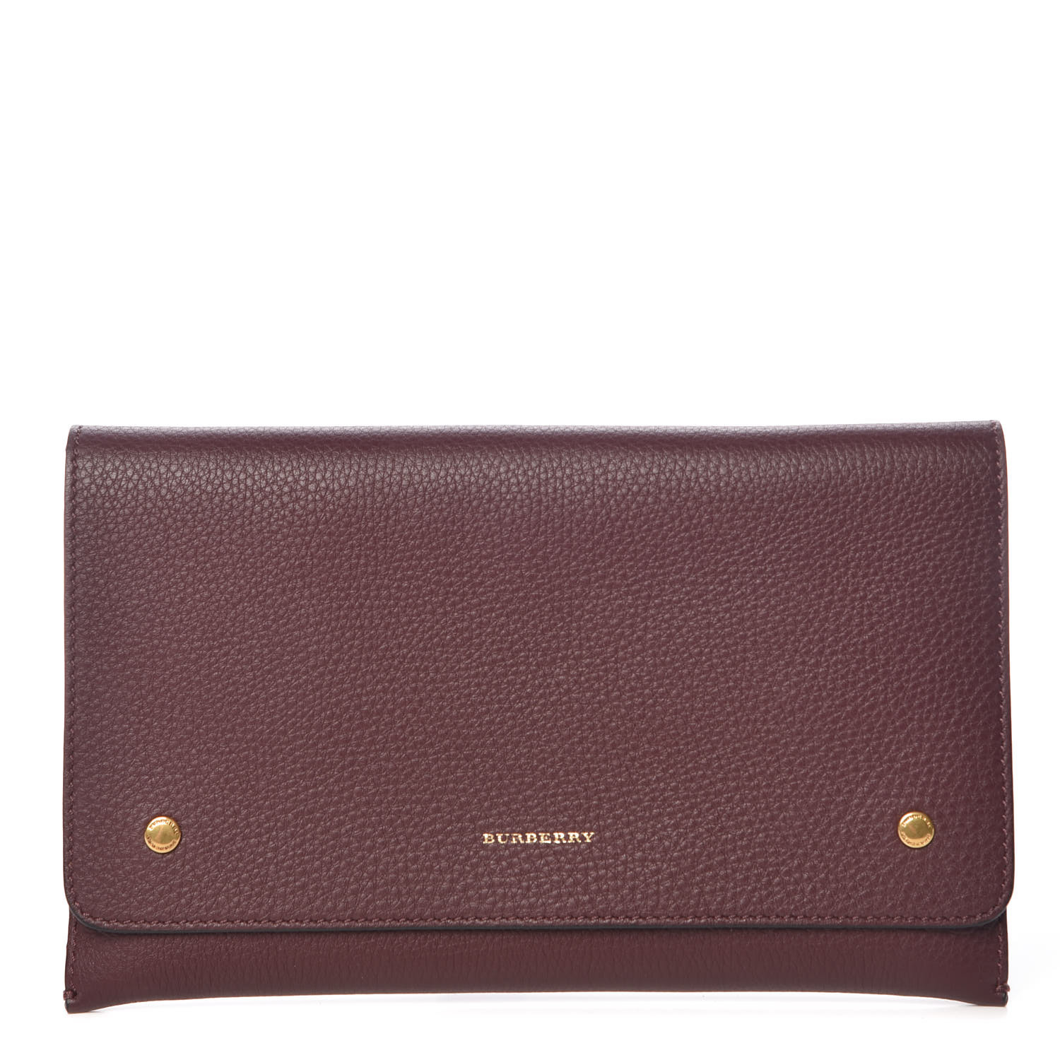 burberry grainy leather wristlet clutch