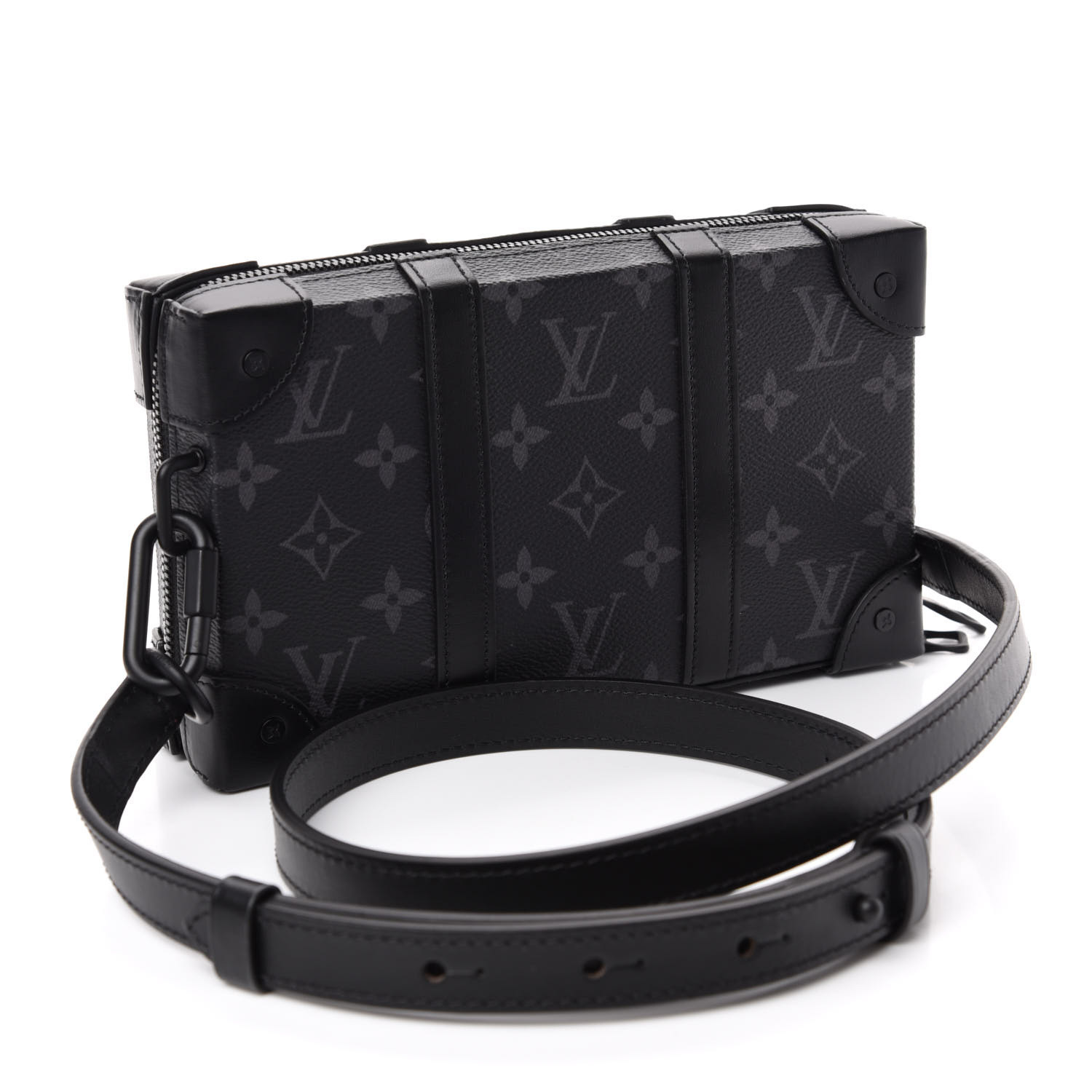 LOUIS VUITTON Monogram Eclipse Soft Trunk Wallet 777120 | FASHIONPHILE