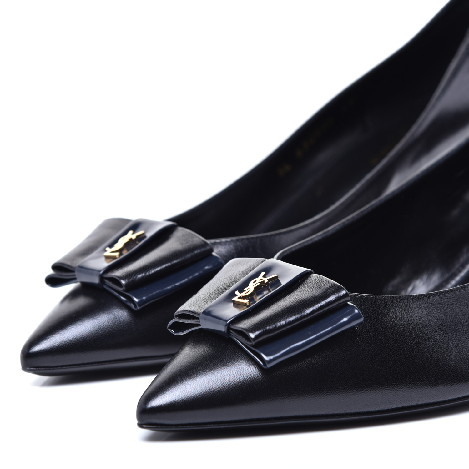 saint laurent anaïs bow pumps
