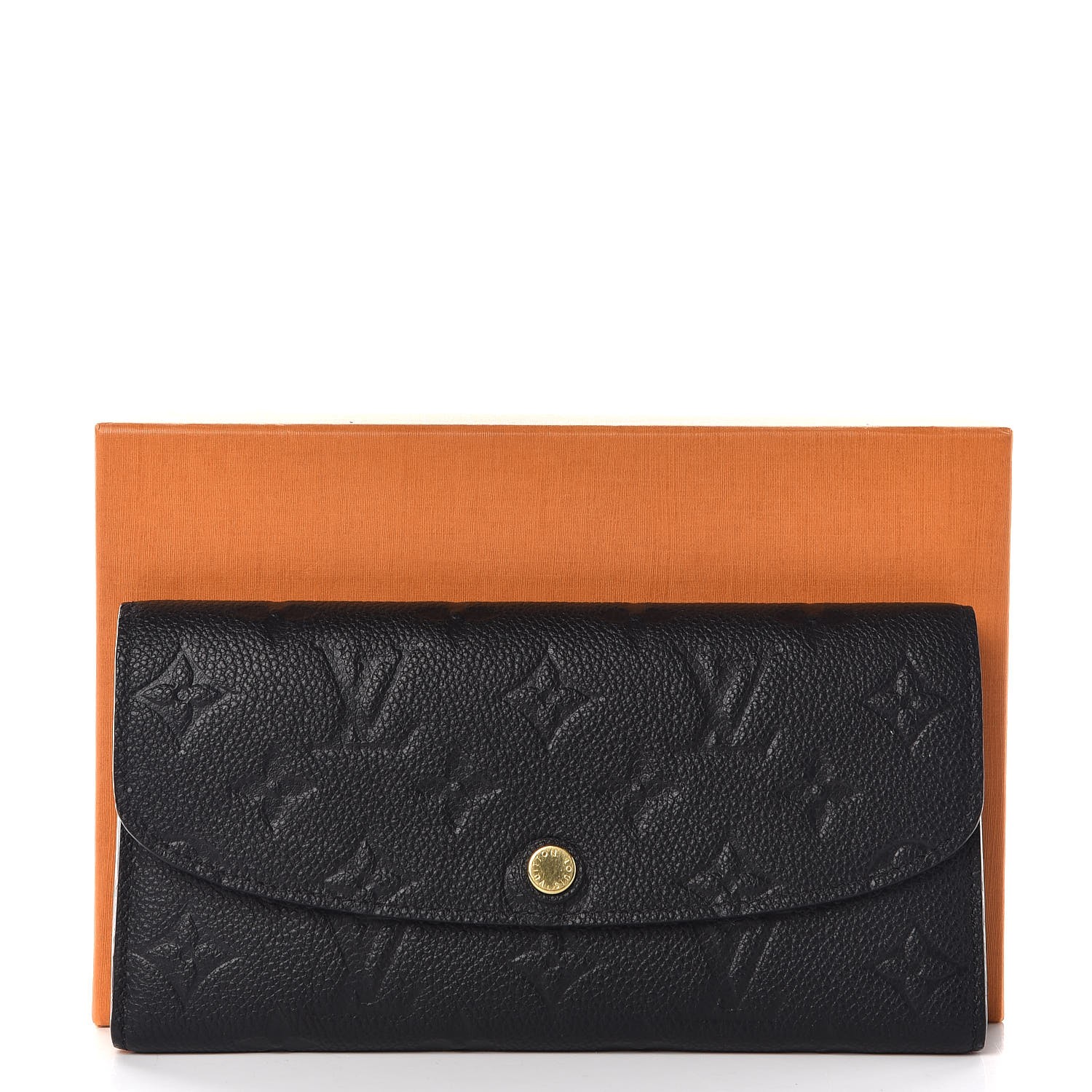 emilie wallet louis vuitton black LOUIS VUITTON Empreinte Emilie Wallet Black Dune 310635