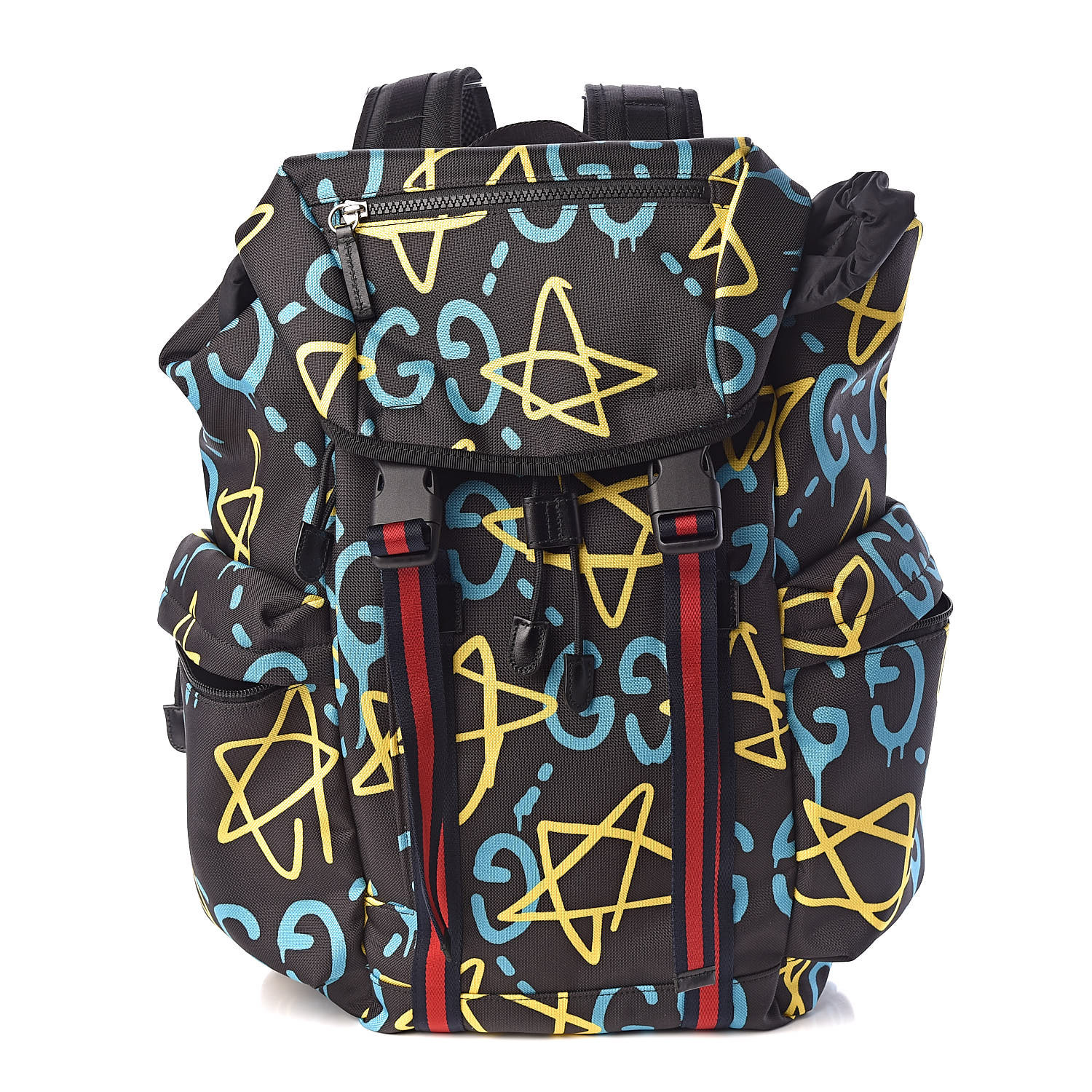 gucci graffiti backpack