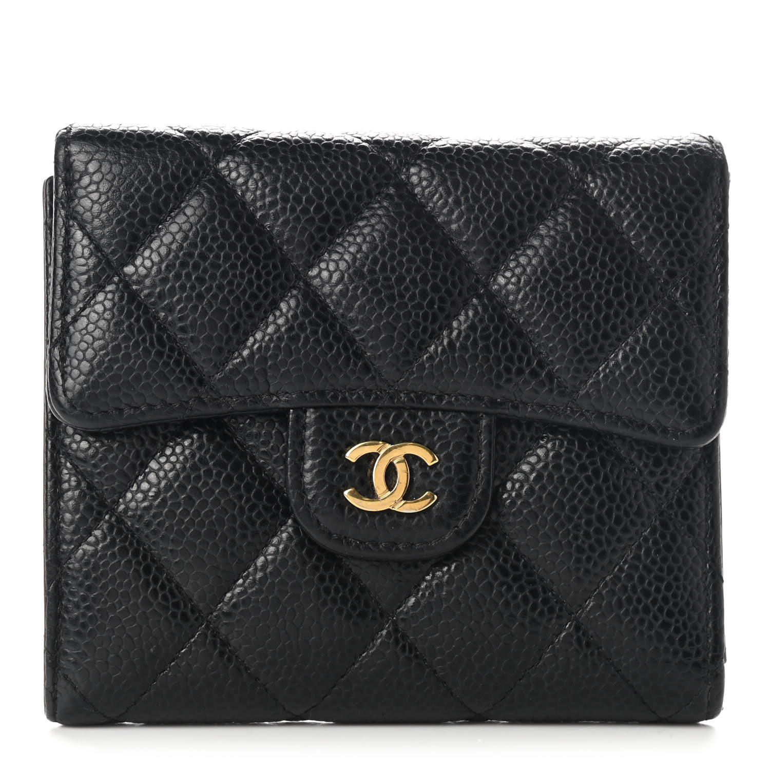 compact wallet chanel