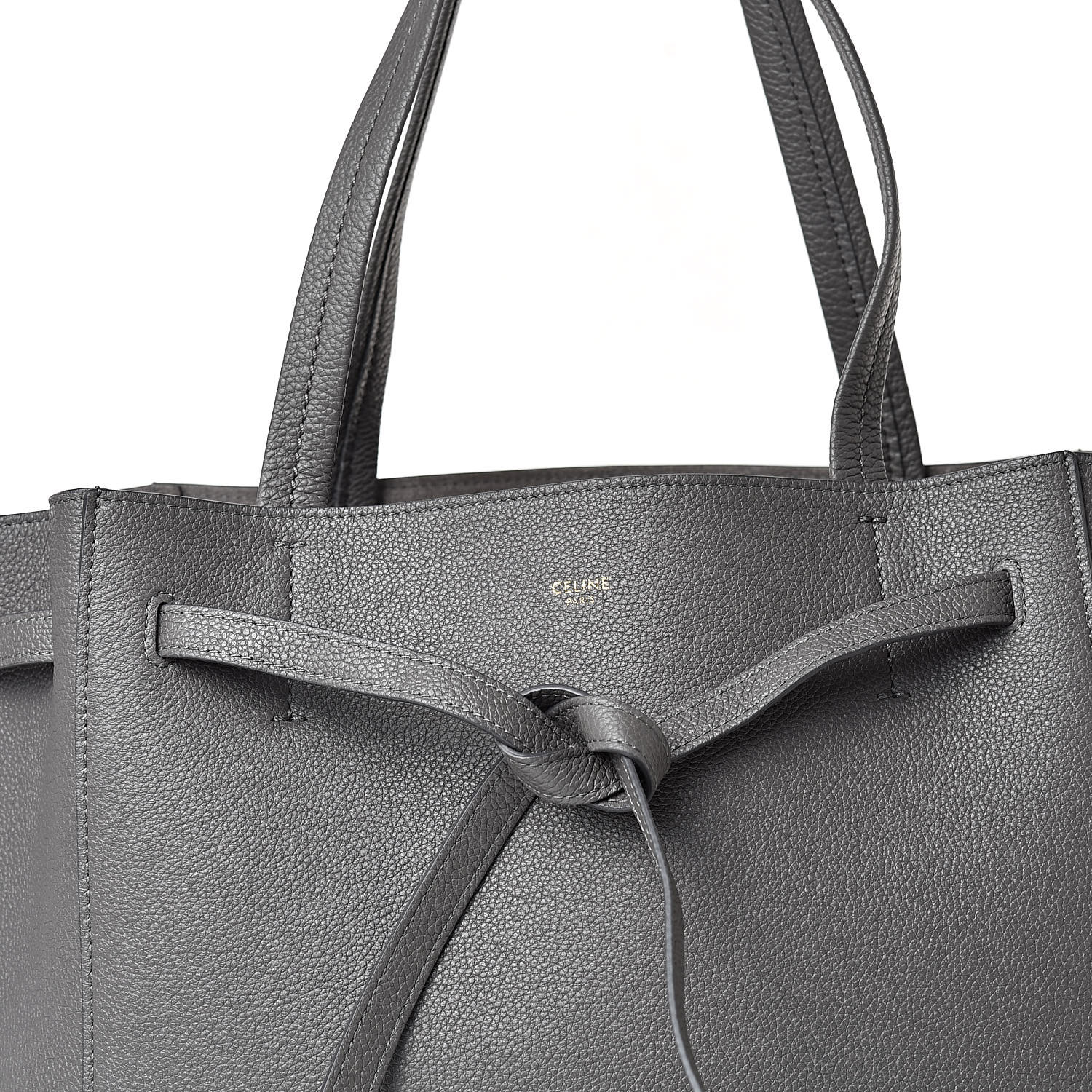 celine small cabas phantom in soft grained calfskin