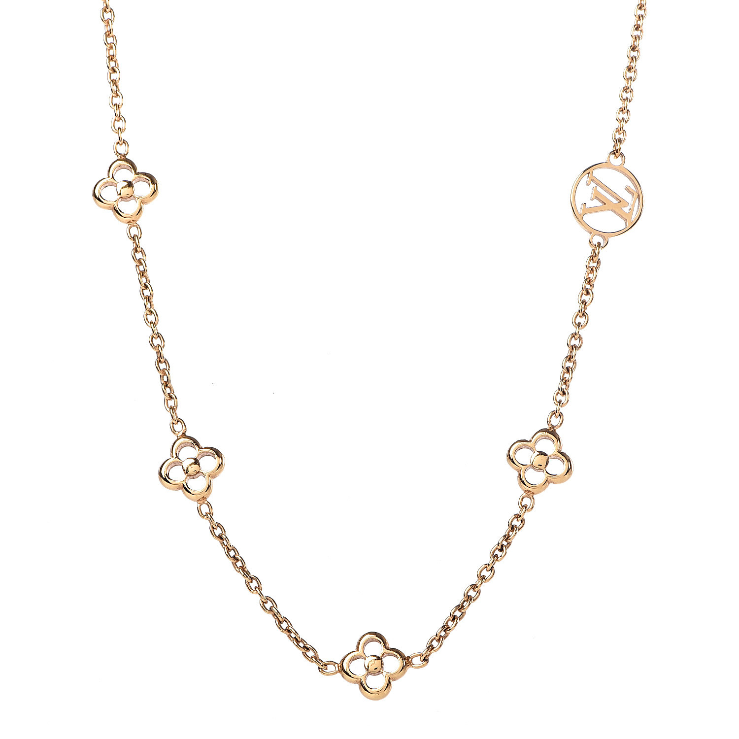 Products By Louis Vuitton: Lv Flower Pendant Necklace