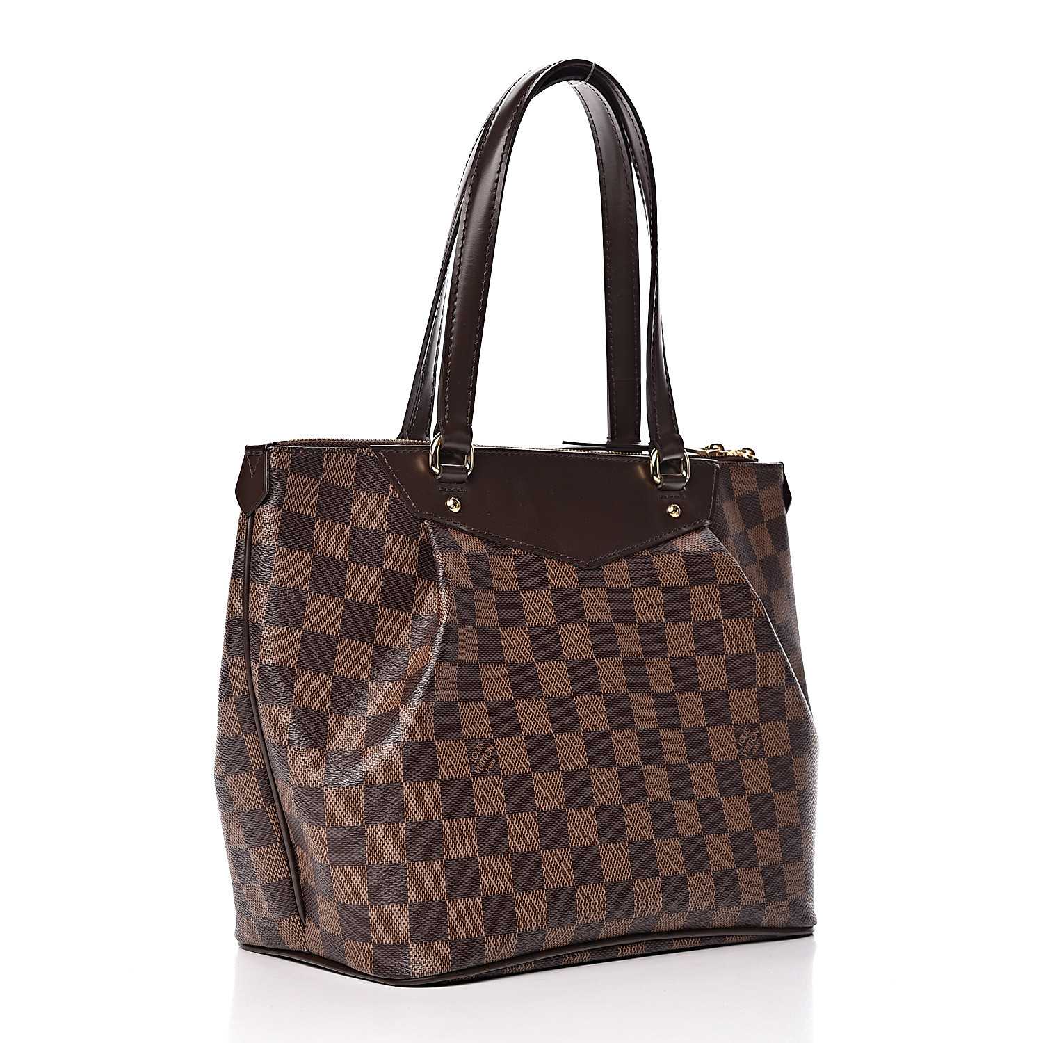 Used Louis Vuitton Handbag /Leather/Brw/Total Pattern Bag