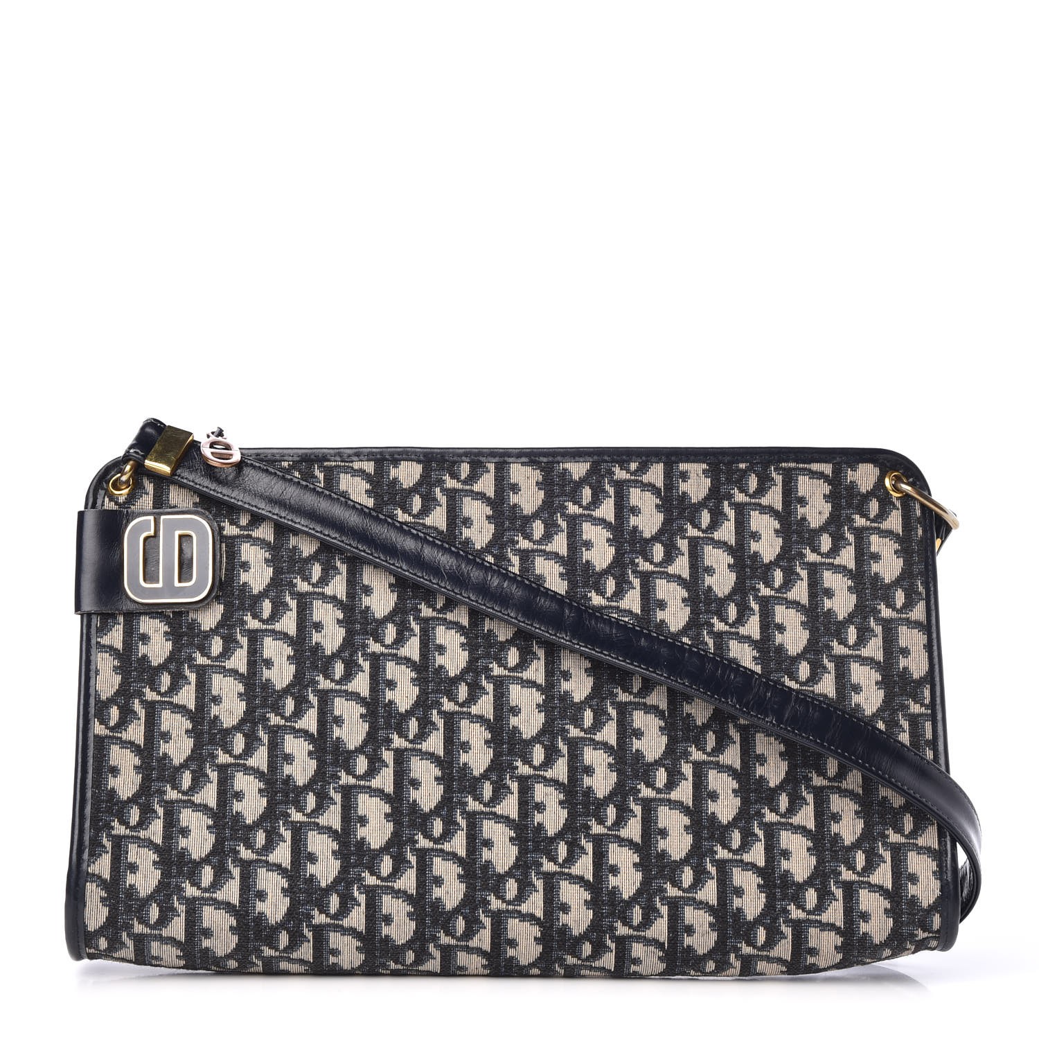 vintage dior monogram shoulder bag
