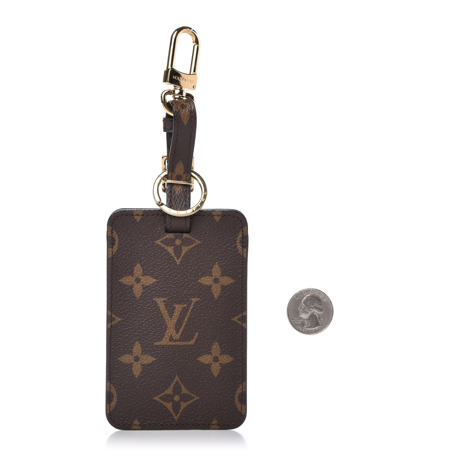louis vuitton monogram luggage tag