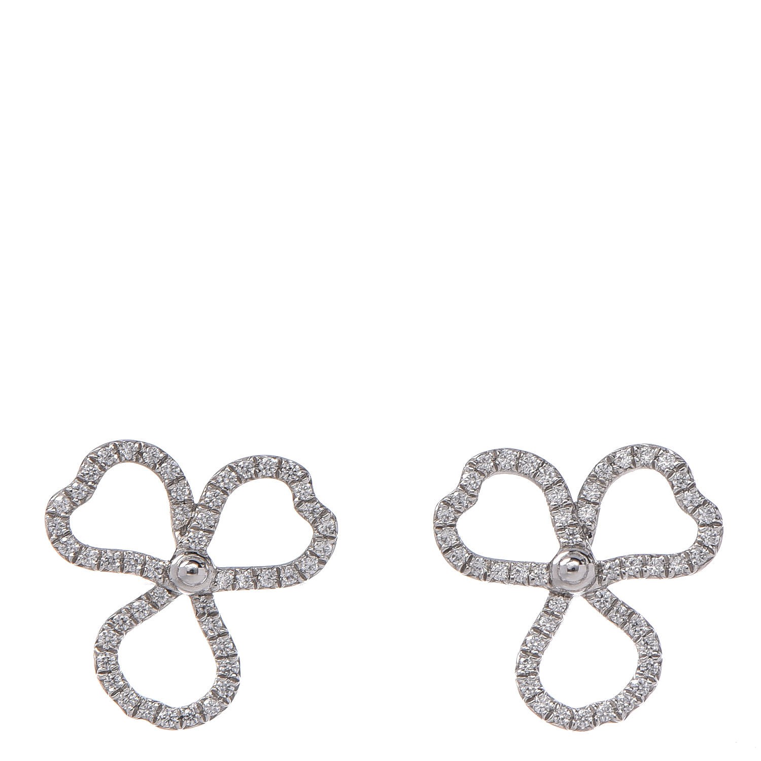 tiffany paper flower earrings