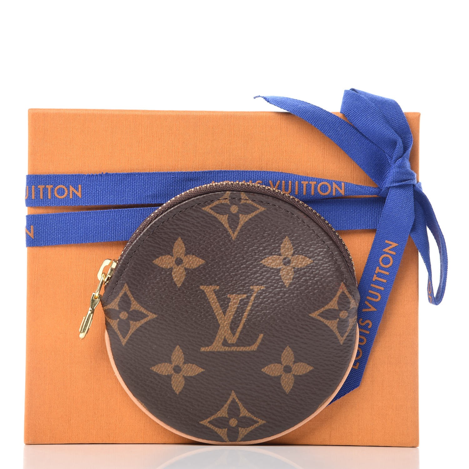 LOUIS VUITTON Monogram Round Coin Purse 348143