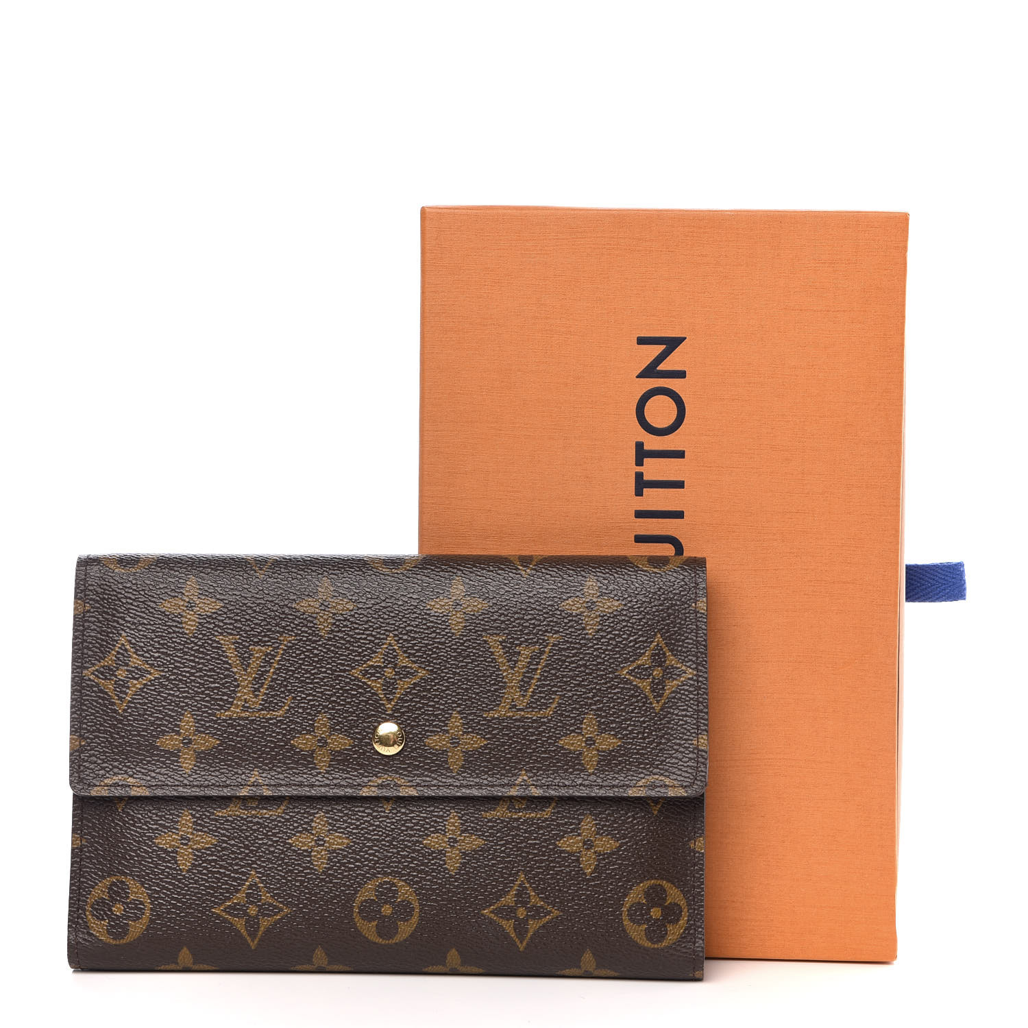 LOUIS VUITTON Monogram Passport Organizer Wallet 356129