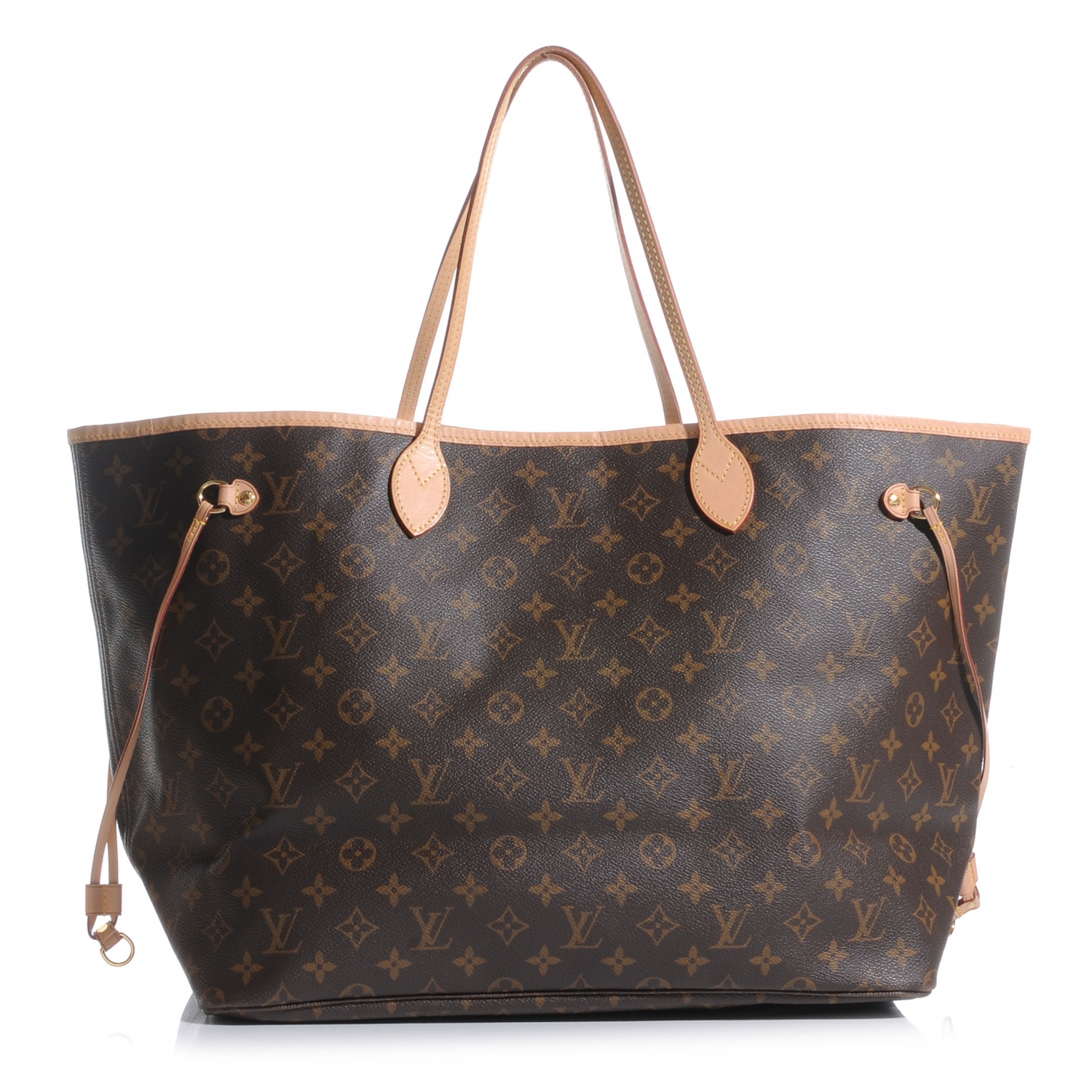 louis vuitton neverfull side straps