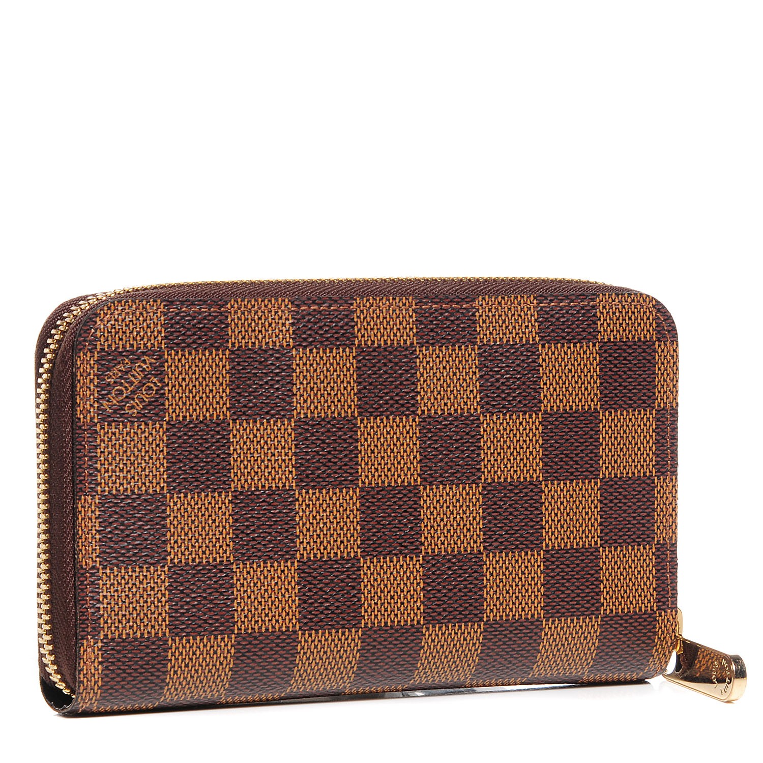 LOUIS VUITTON Damier Ebene Zippy Compact Wallet 95259