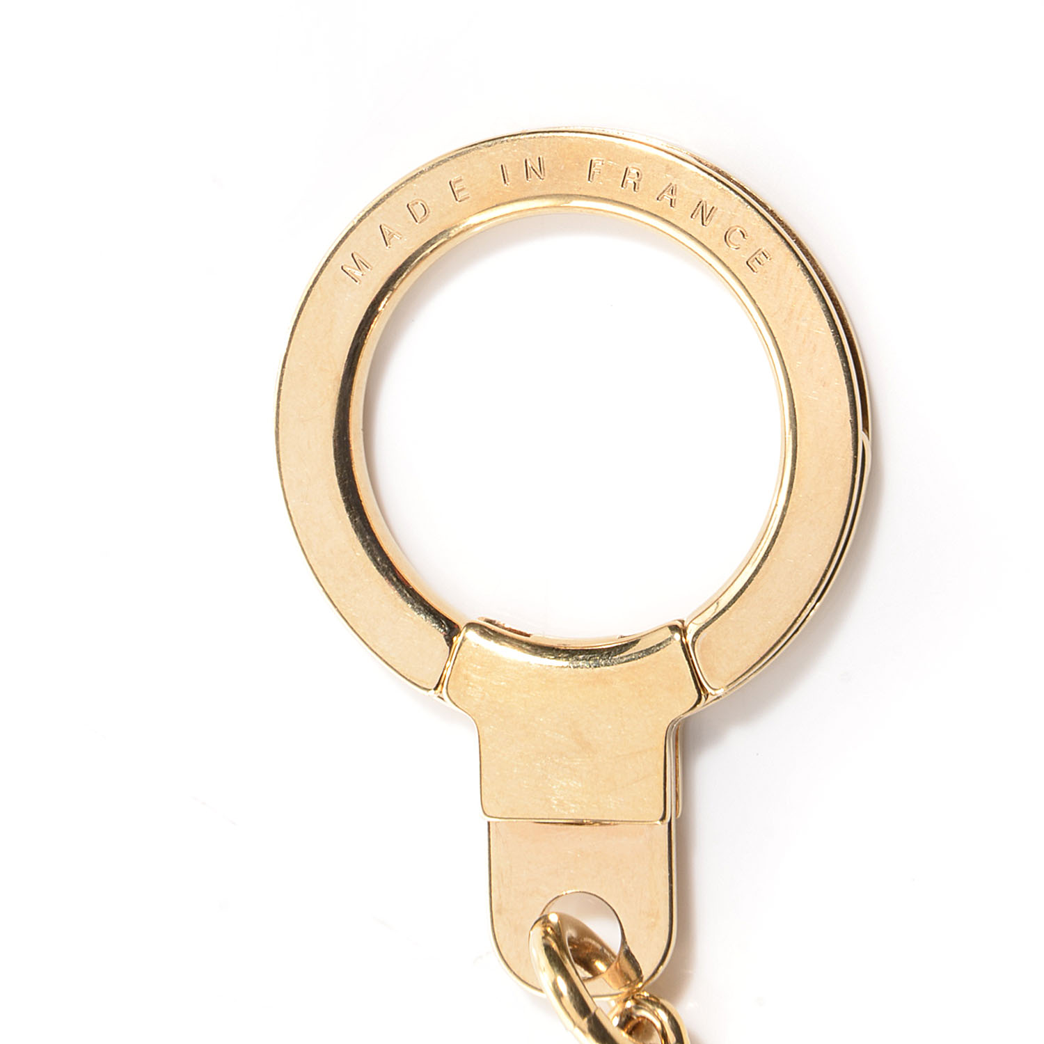 LOUIS VUITTON Pochette Extender Key Ring Chain Gold 77580