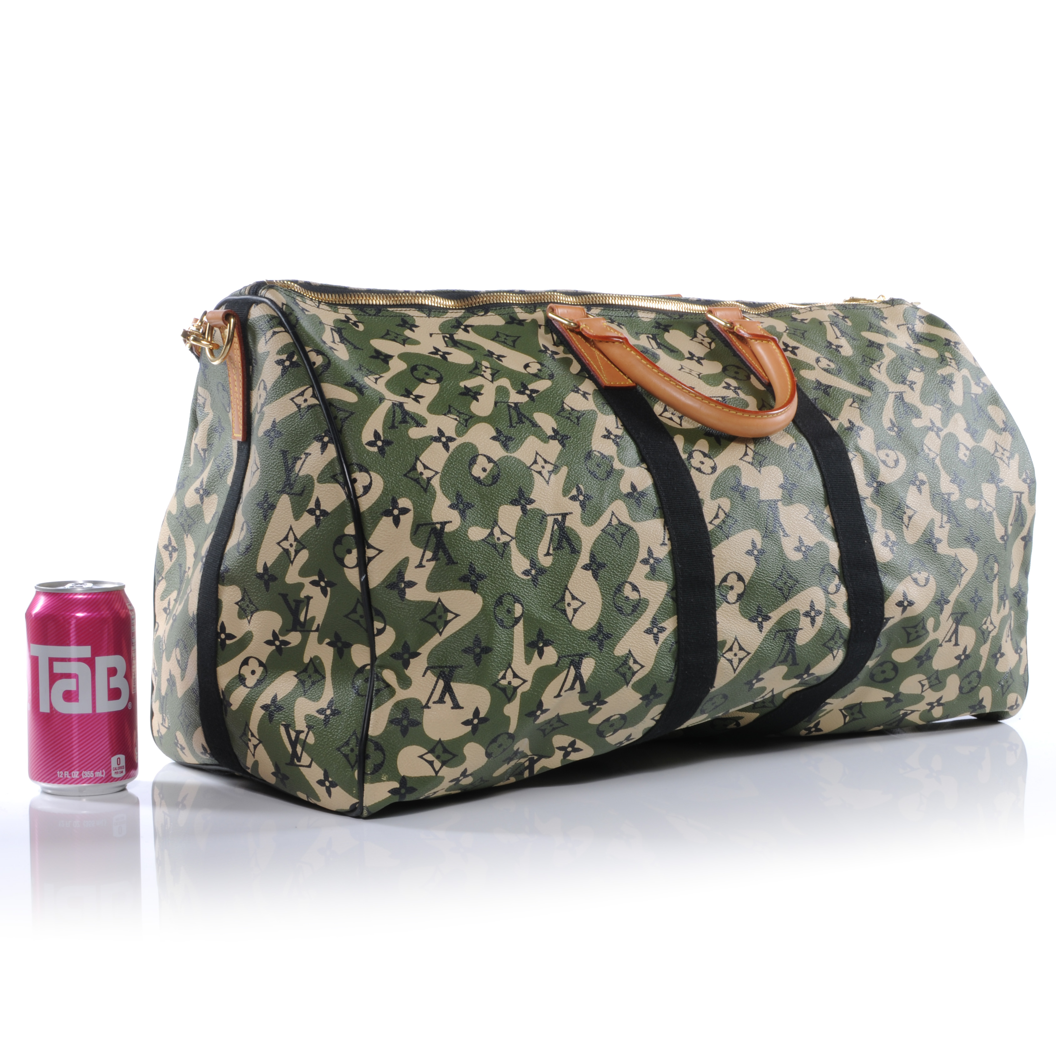louis vuitton camo keepall