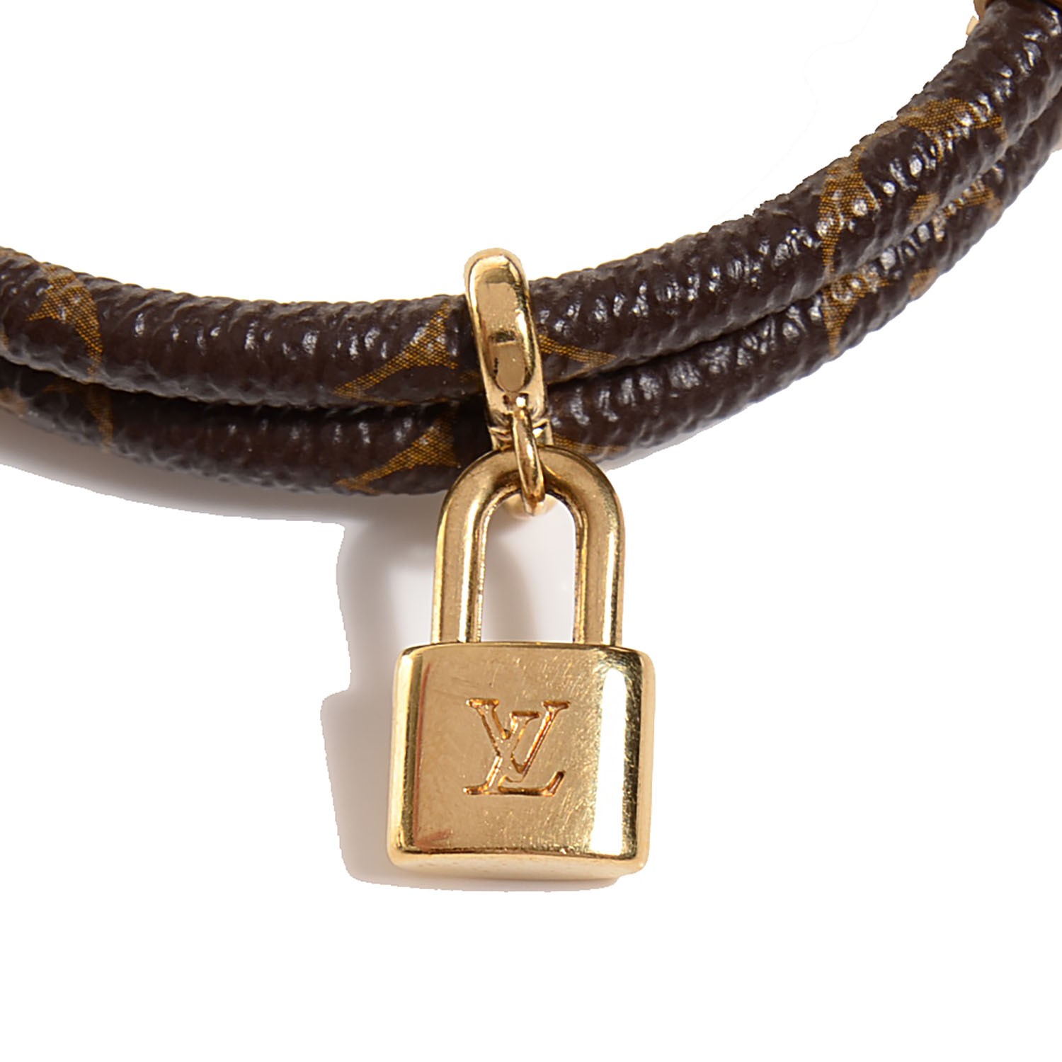 louis vuitton keep it twice bracelet LOUIS VUITTON Monogram Keep It Twice Bracelet 17 101076
