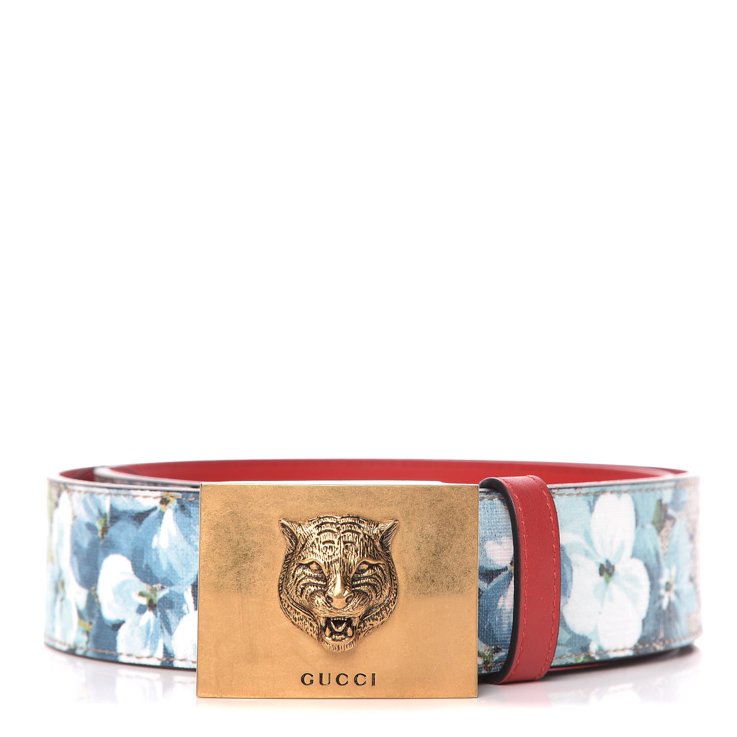 gucci bloom blue belt