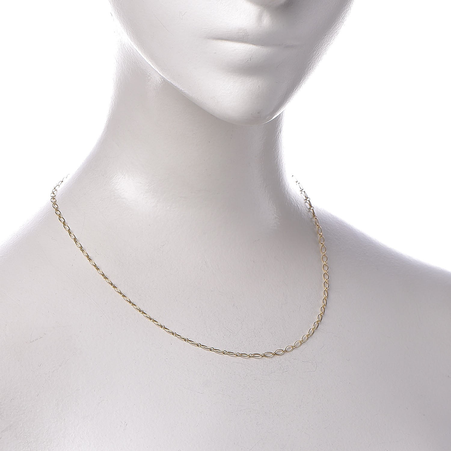 tiffany oval link necklace