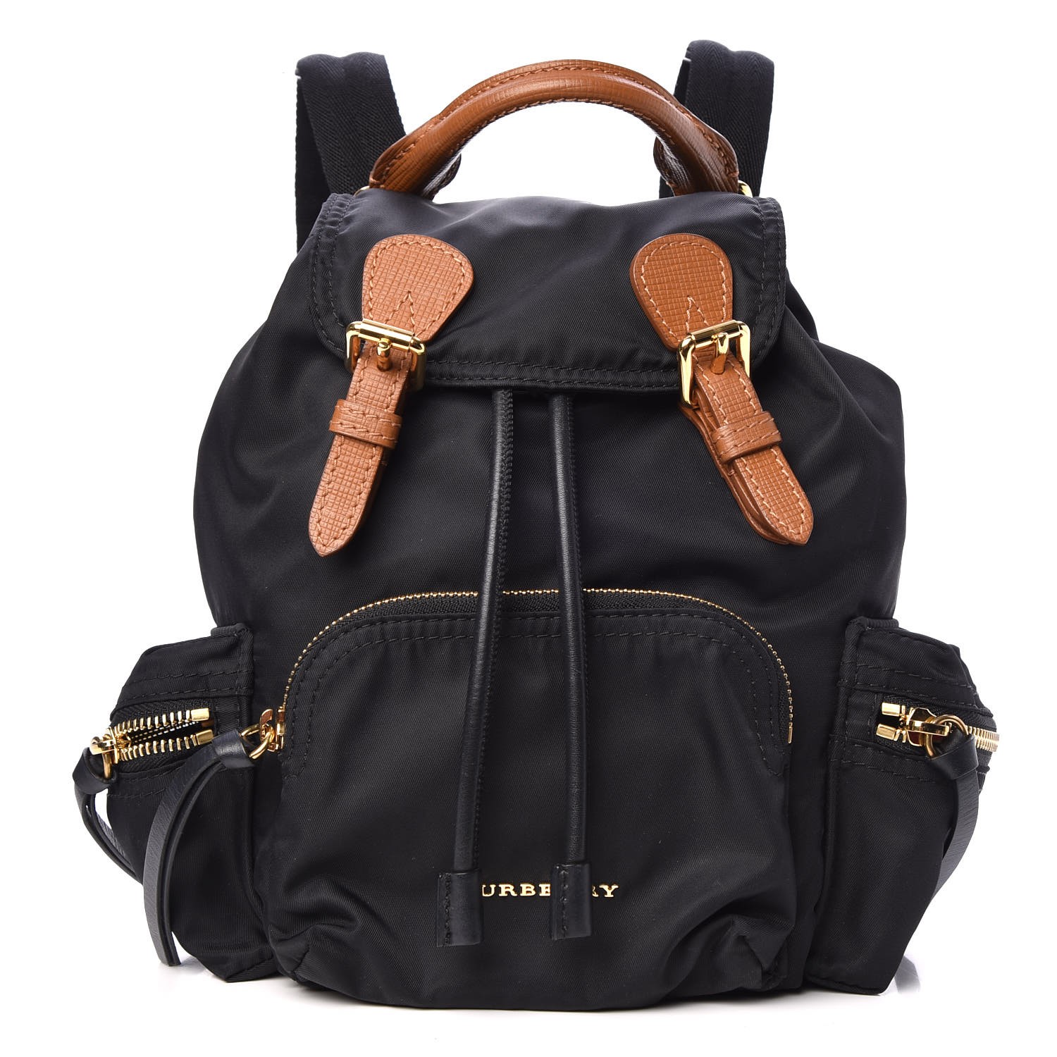 BURBERRY Nylon Small Rucksack Backpack Black 300477 | FASHIONPHILE