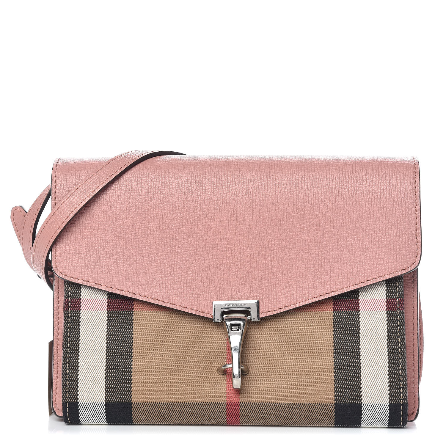 burberry pink check bag