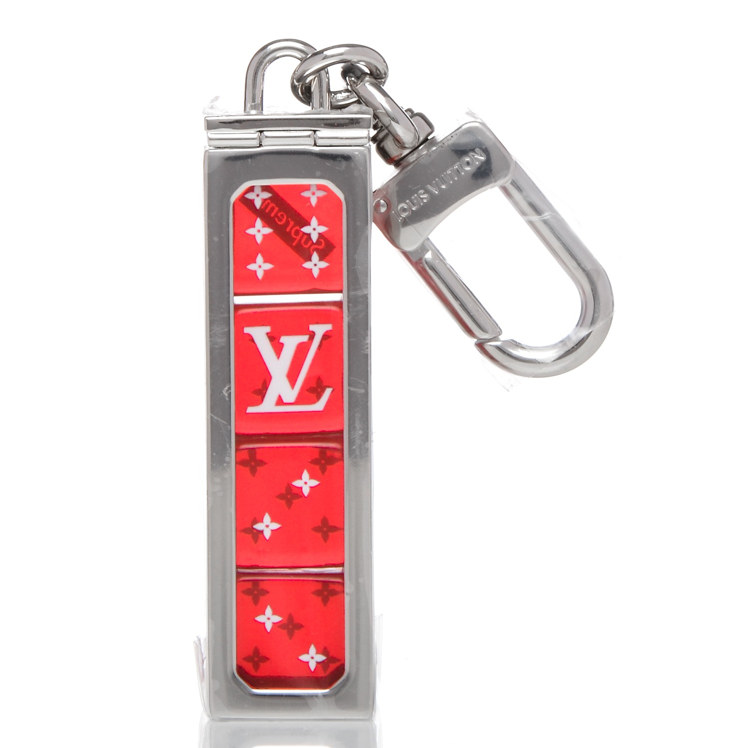 Louis Vuitton Dice and Heart Bag Charm and Key Holder Game On in