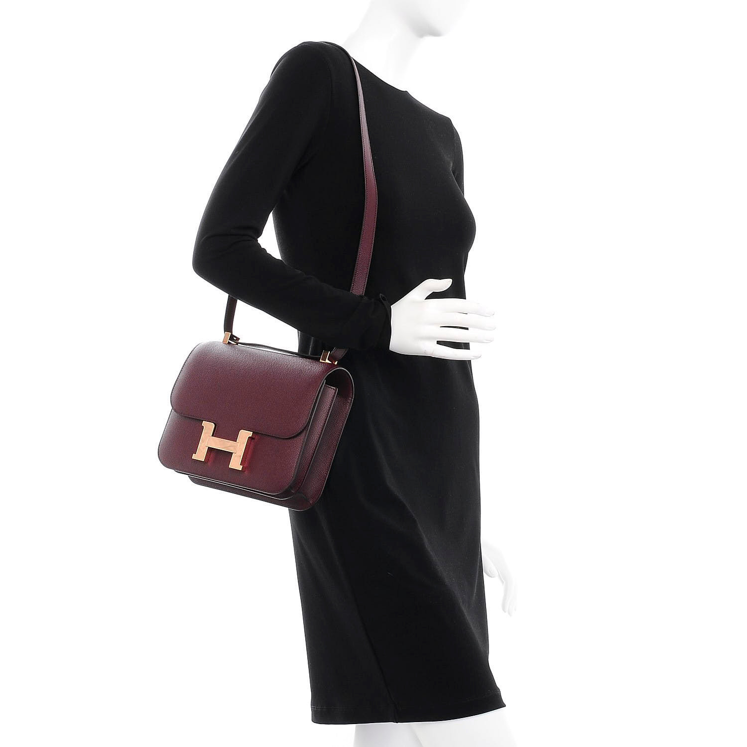 hermes constance bordeaux