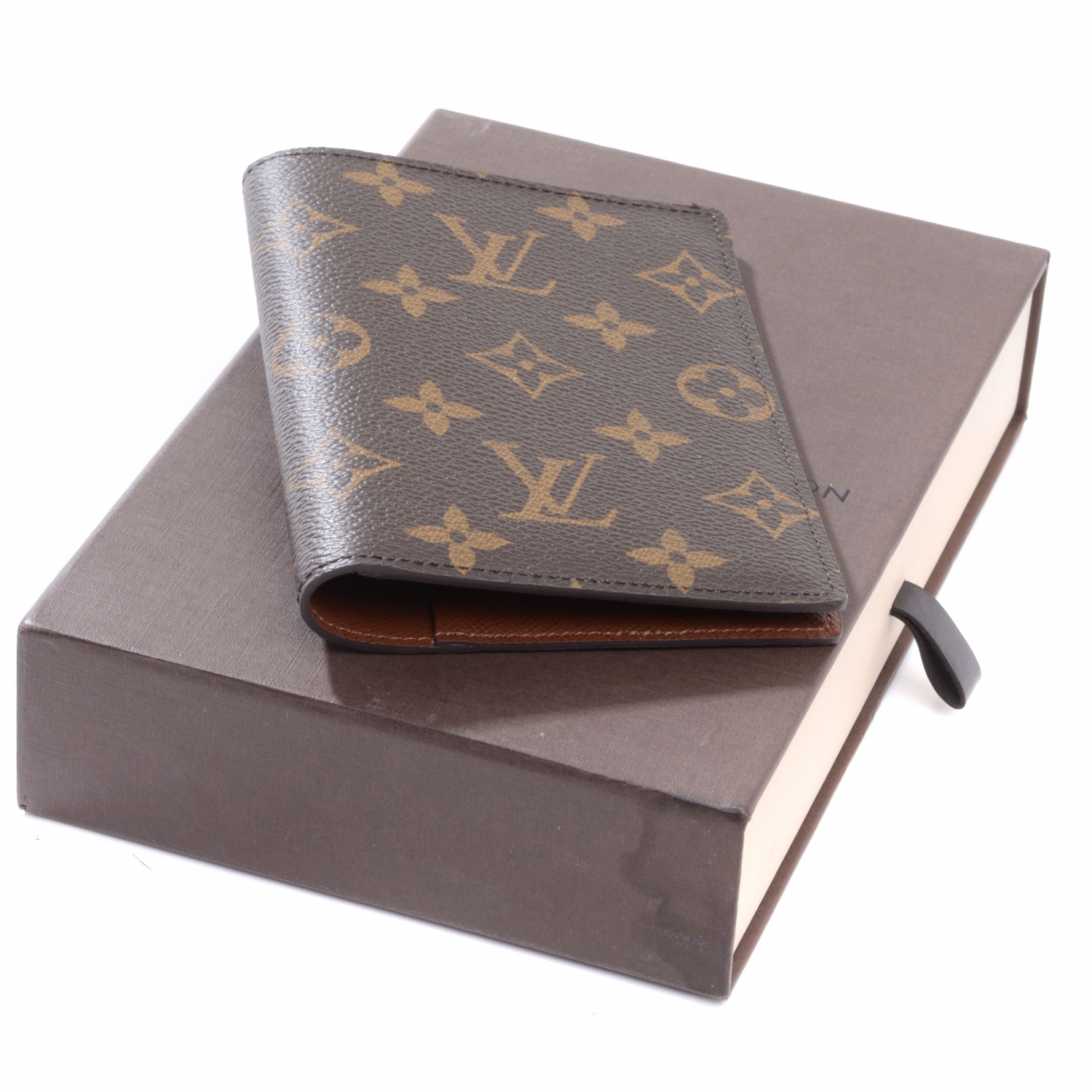 Louis Vuitton Passport Cover N64412 (Damier Ebene), Luxury