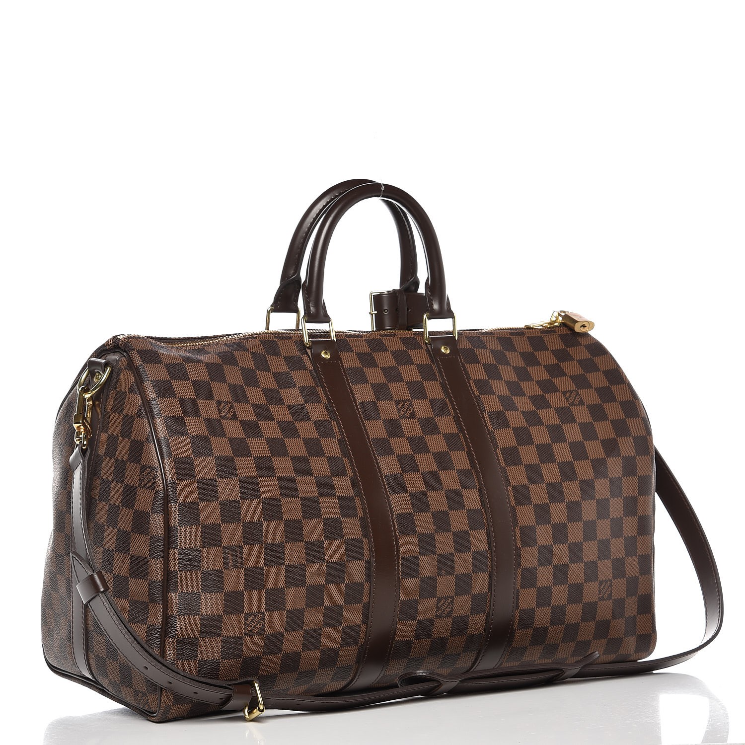 Keepall 45 Damier Ebene Bandouliere  Louis vuitton bag, Bags, Louis vuitton