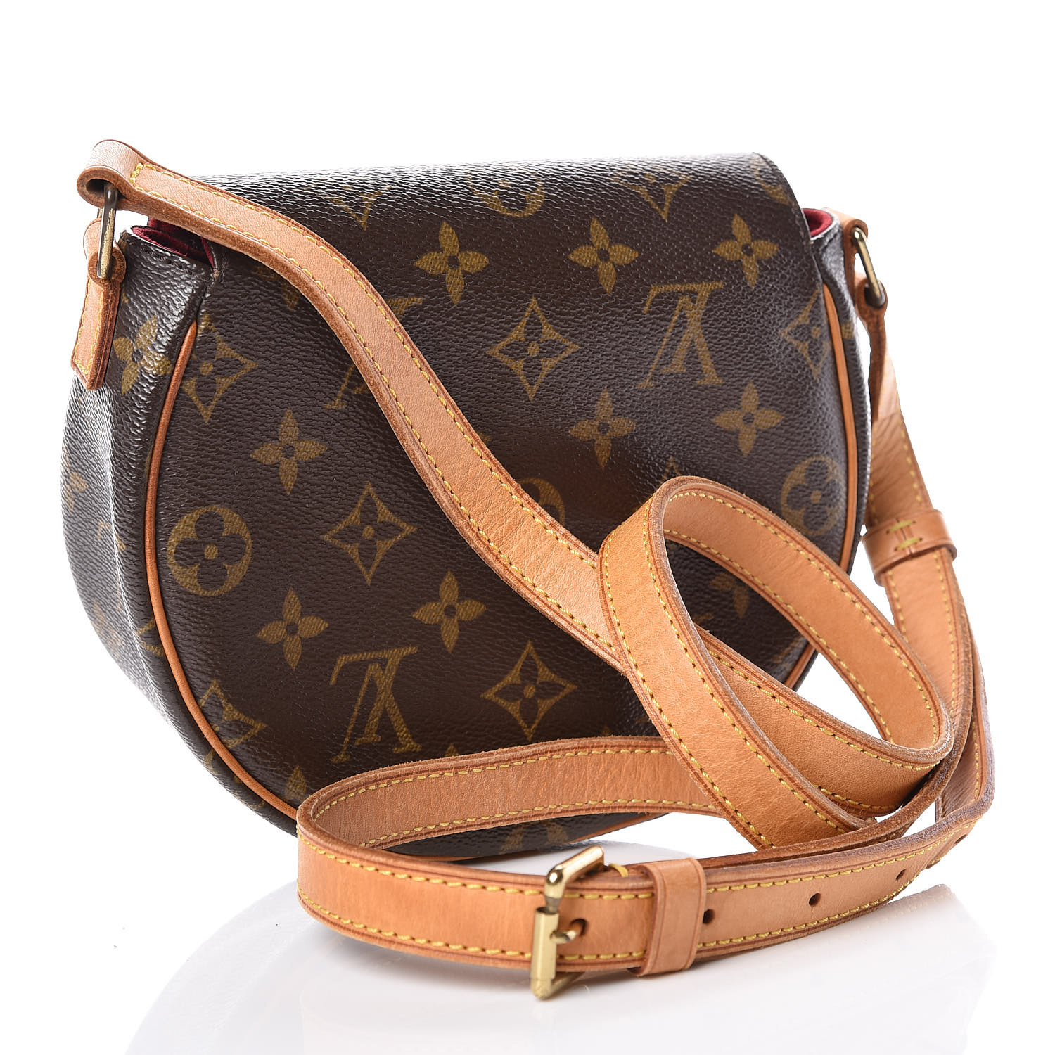 lv bag with red lining