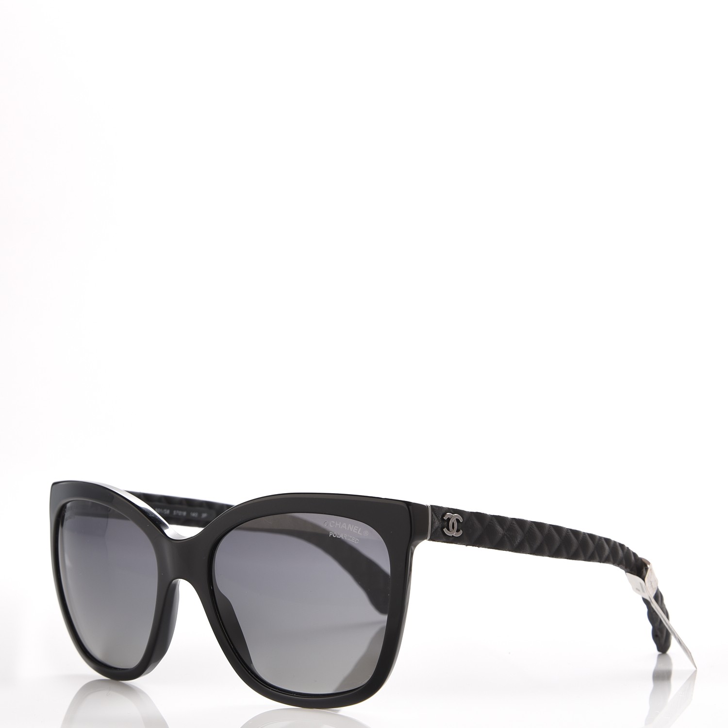 CHANEL Quilted CC Sunglasses 5288-Q Black 201110