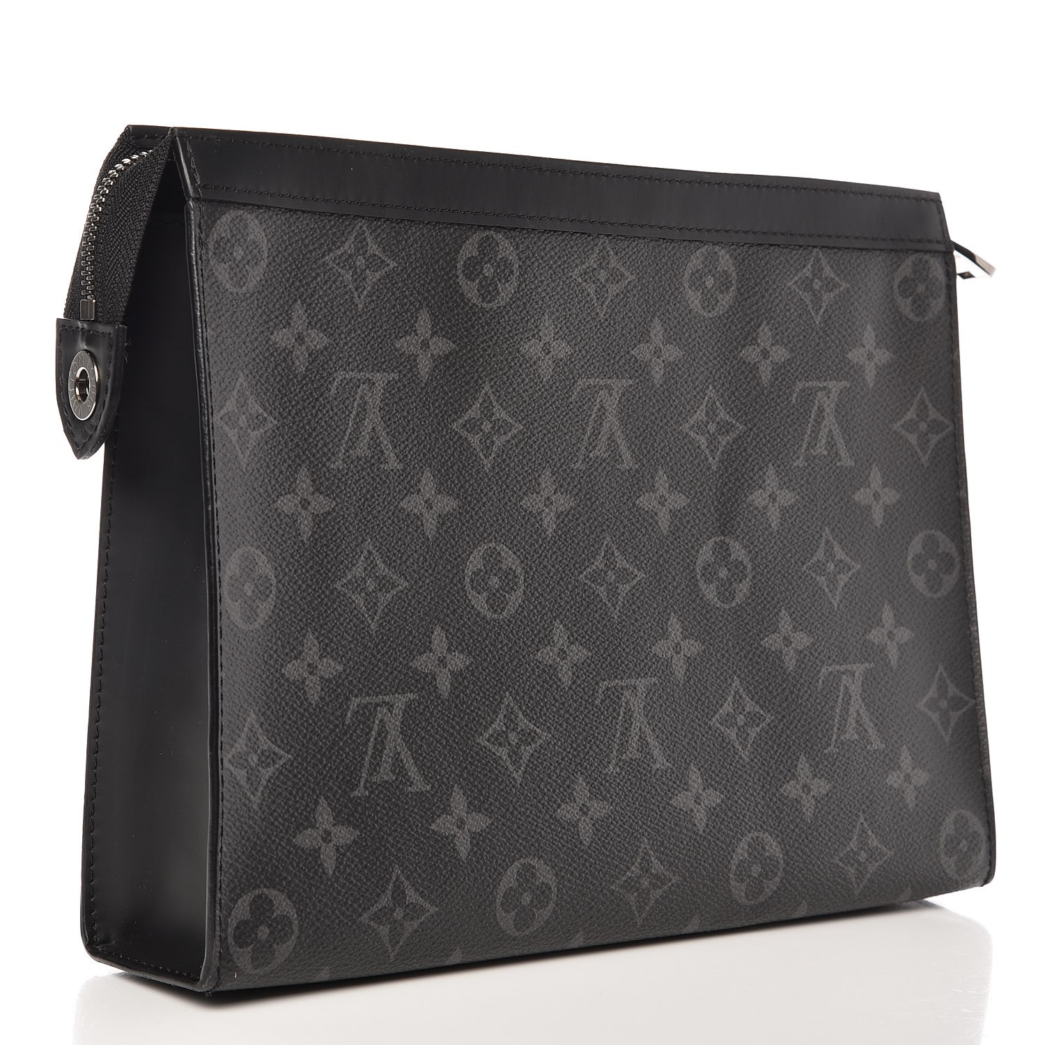 Louis Vuitton Black Monogram Canvas Limited Edition Eclipse Speedy 28 Bag  at 1stDibs
