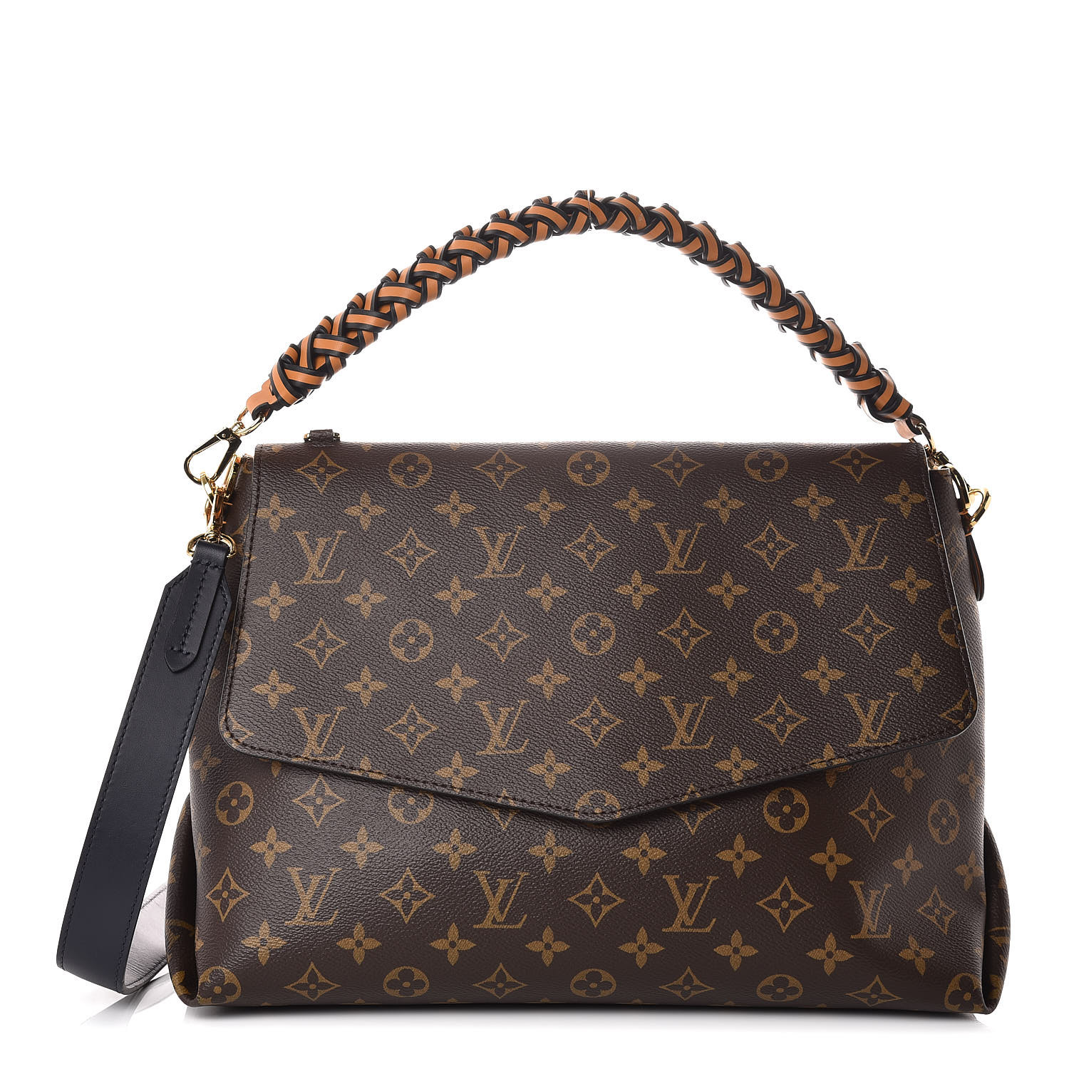 LOUIS VUITTON Monogram Beaubourg MM Safran Imperial 373362