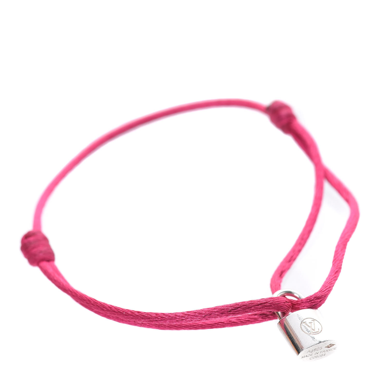 Louis Vuitton Lock It Silver Adjustable Pink Cord Bracelet at 1stDibs  louis  vuitton lockit bracelet, louis vuitton cord bracelet, louis vuitton silver  lockit bracelet