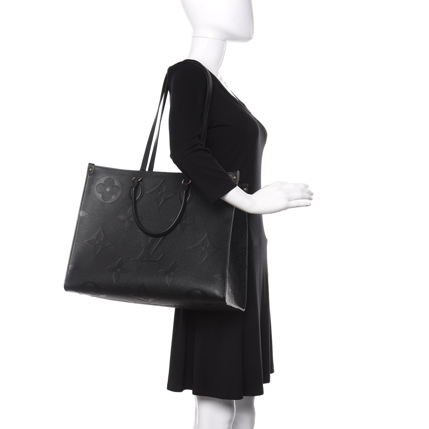 louis vuitton empreinte giant onthego gm black