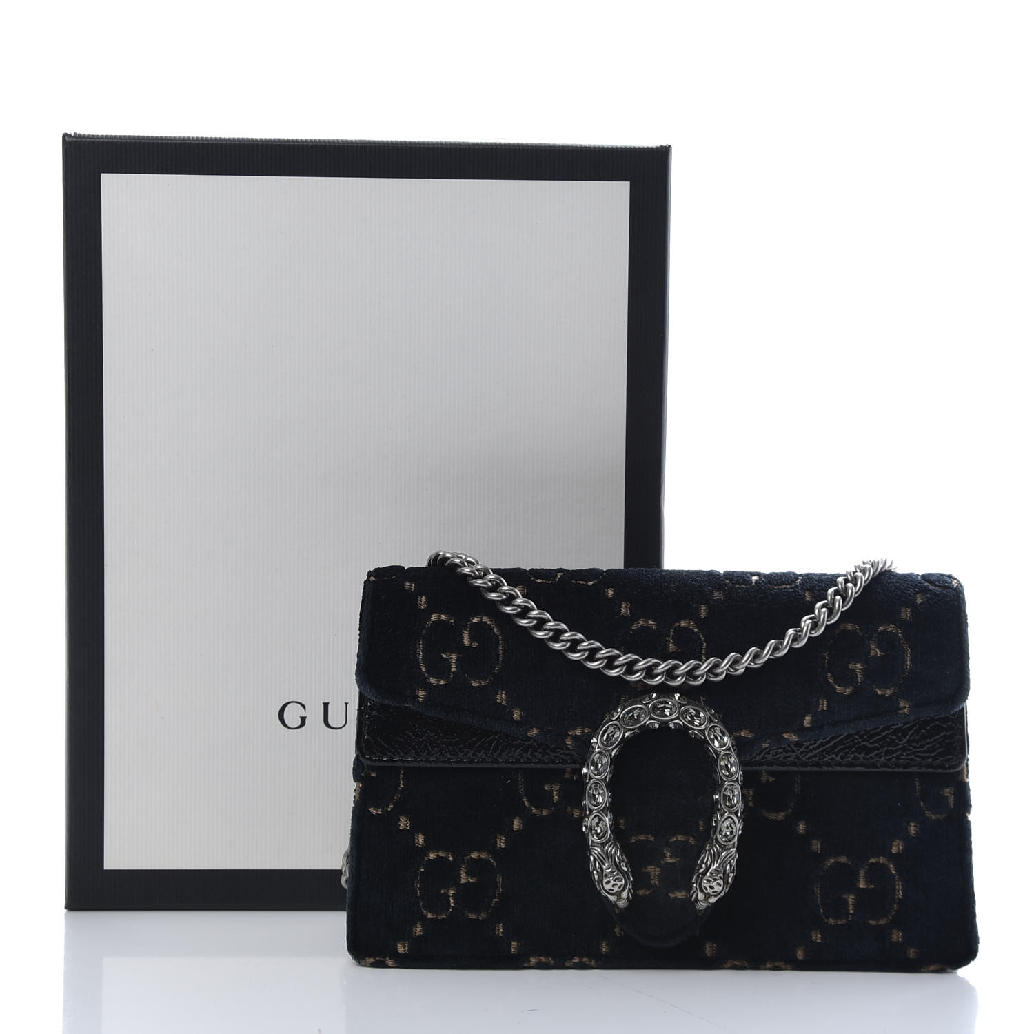 gucci velvet mini dionysus