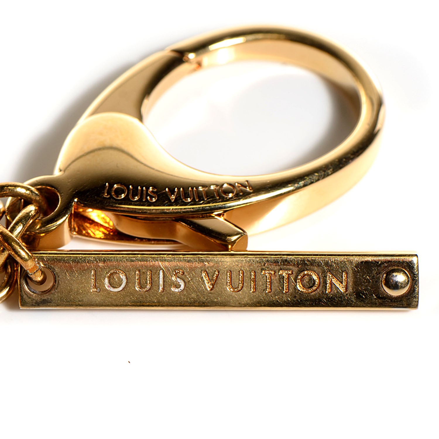 LOUIS VUITTON Mini Lin Croisette Bag Charm Blue 101523
