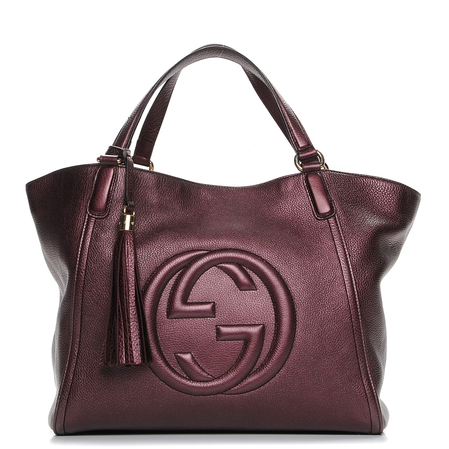 gucci pebbled bag