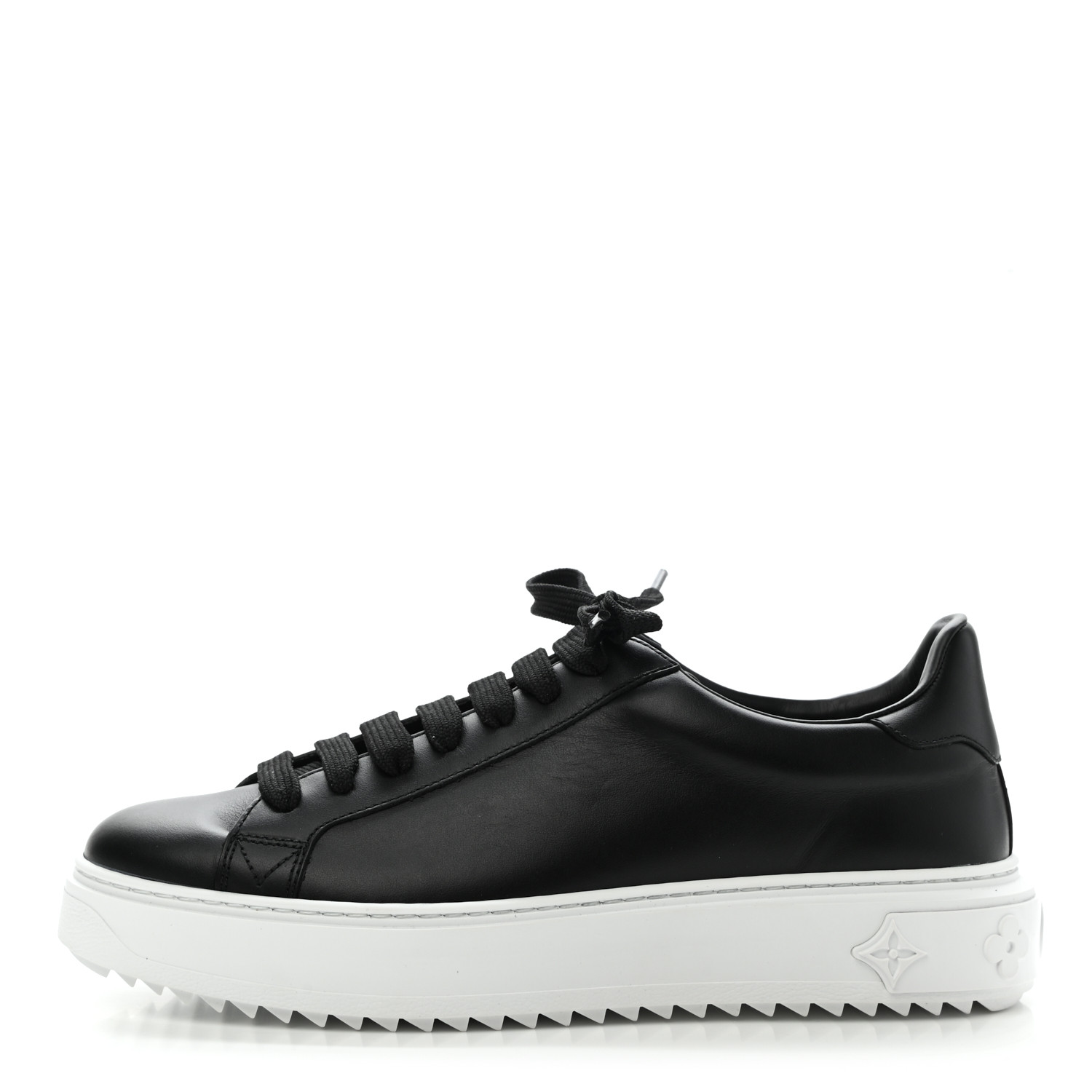 lv time out sneaker black