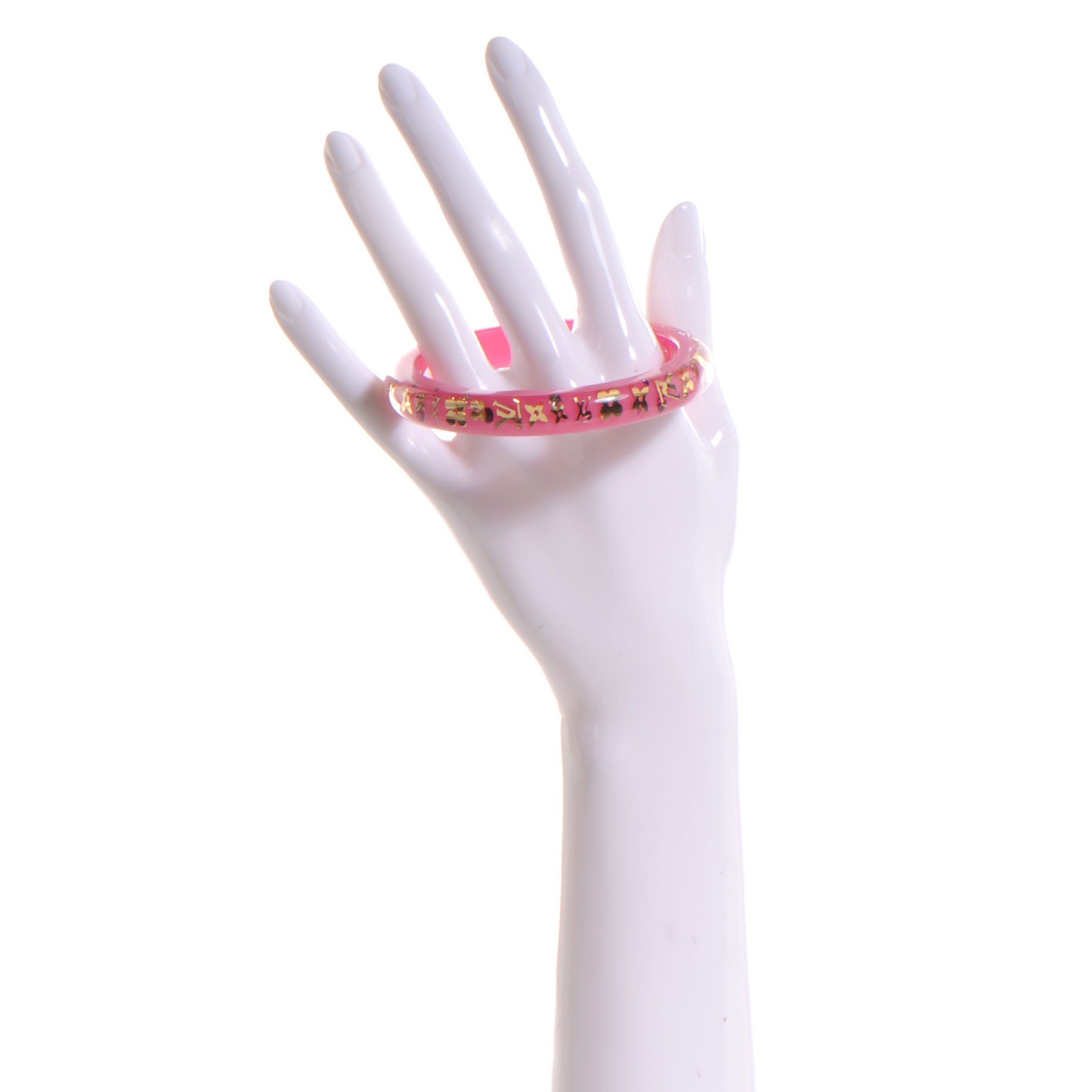 LOUIS VUITTON Inclusion Bracelet PM Size Small Rose Pop 57448