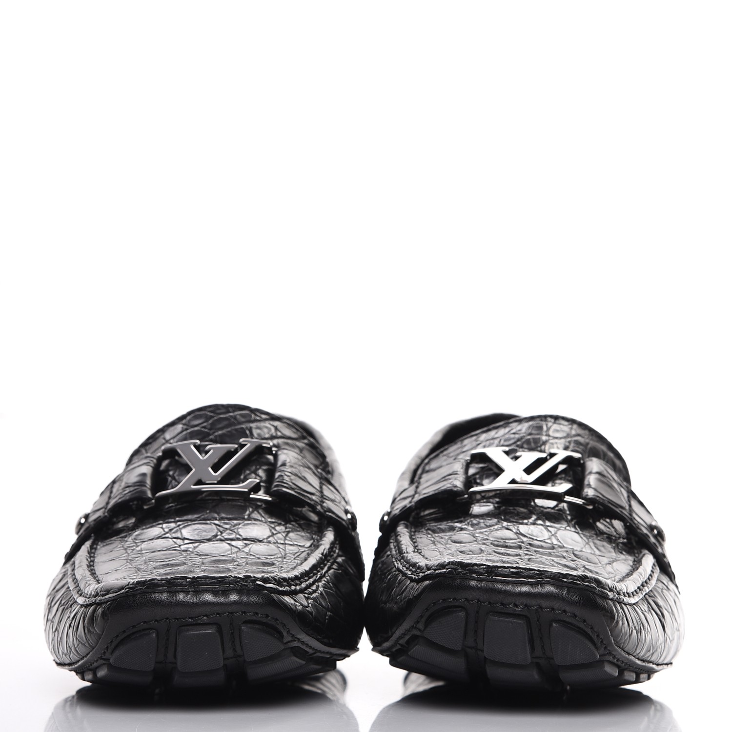 louis vuitton crocodile loafers