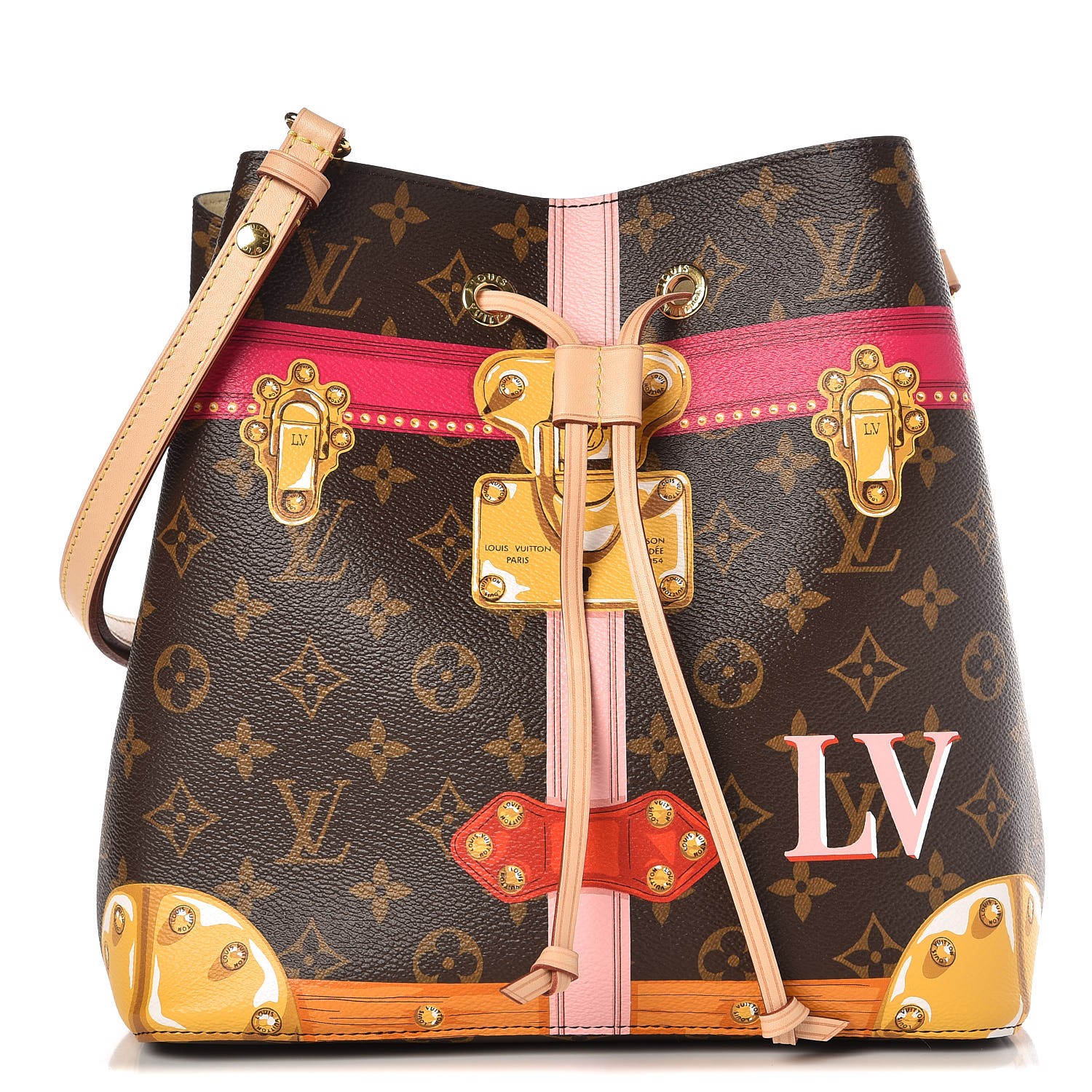 louis vuitton trunks and bags t shirt